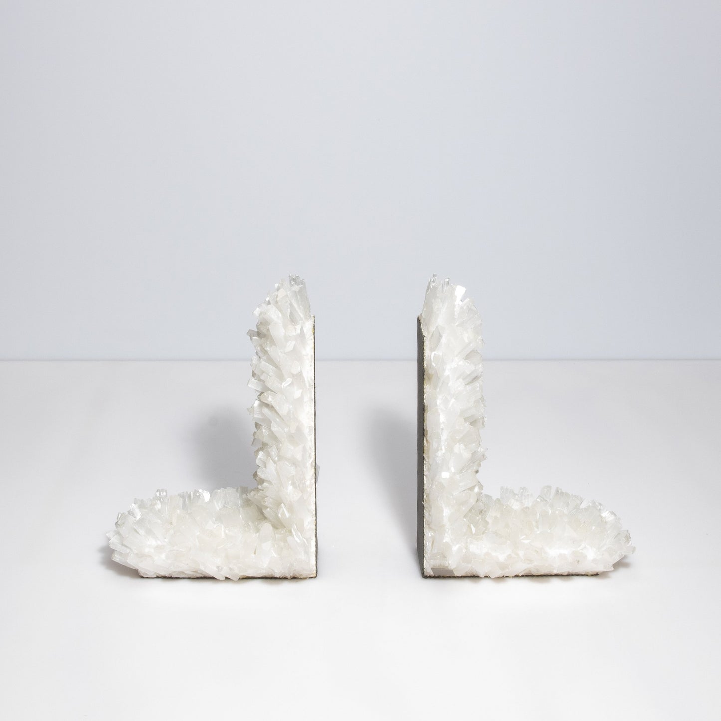 Book Ends in Selenite Large