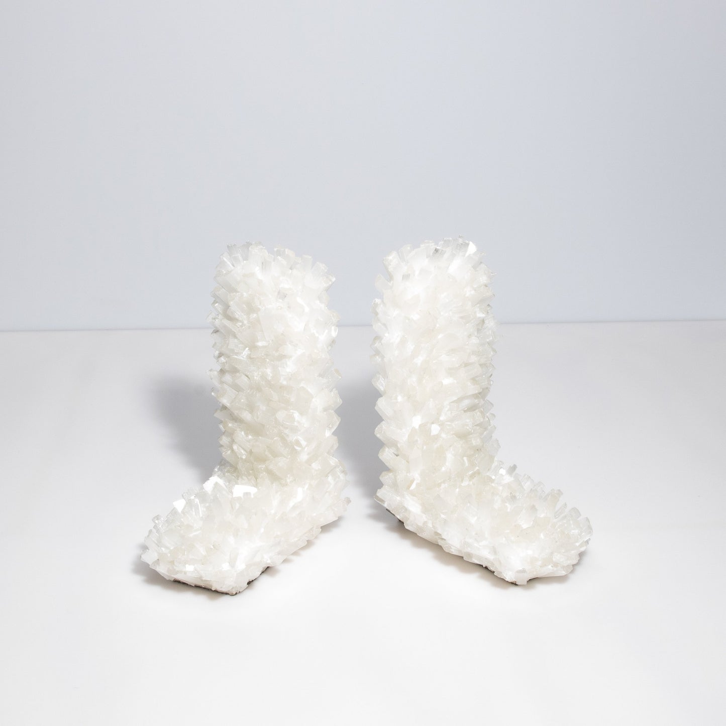 Book Ends in Selenite Large