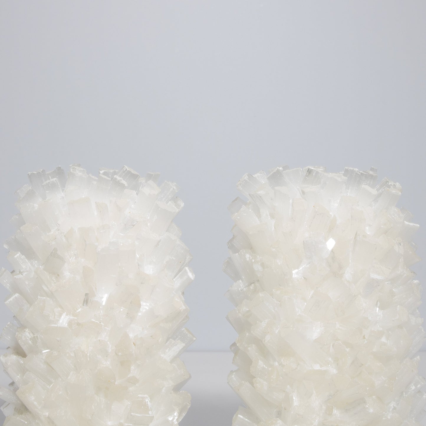Book Ends in Selenite Large