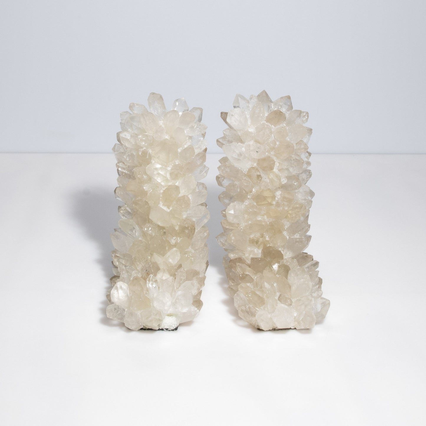 Book Ends in Classic Clear Quartz Large