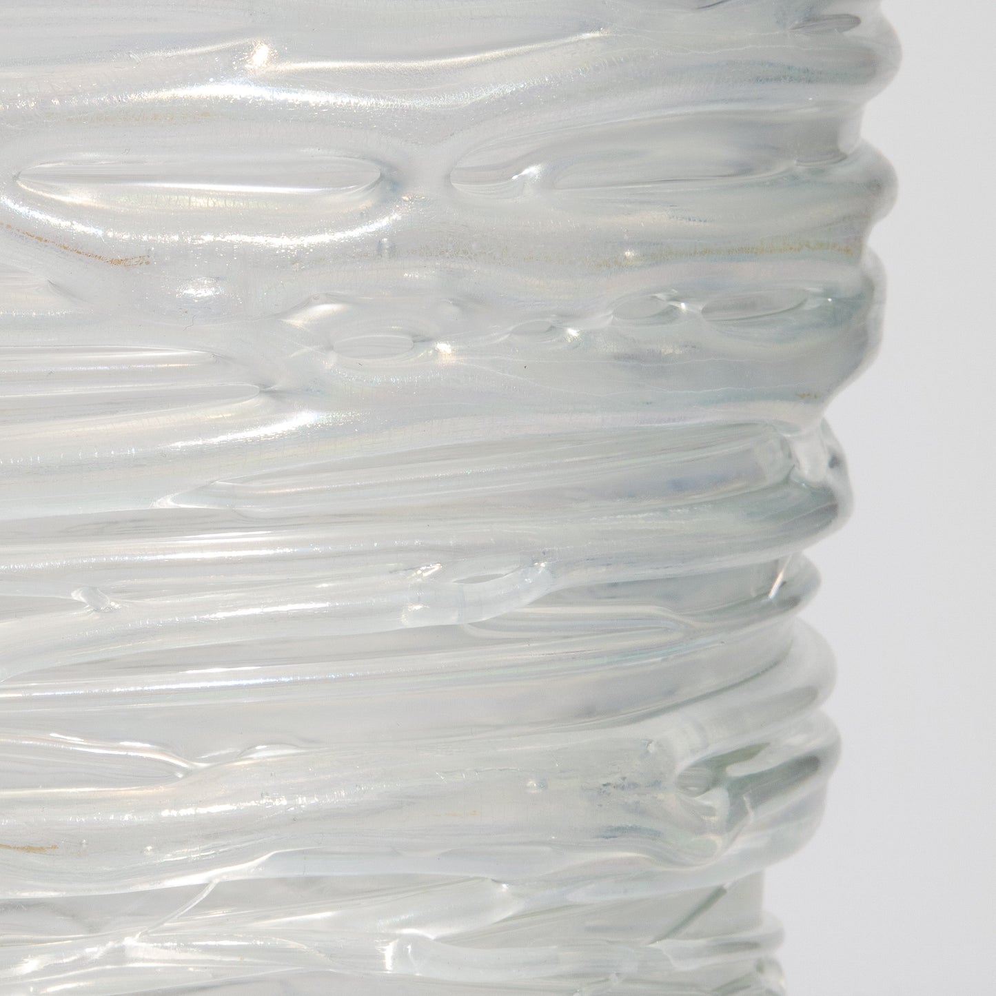 Murano Spiral Vase Frosted