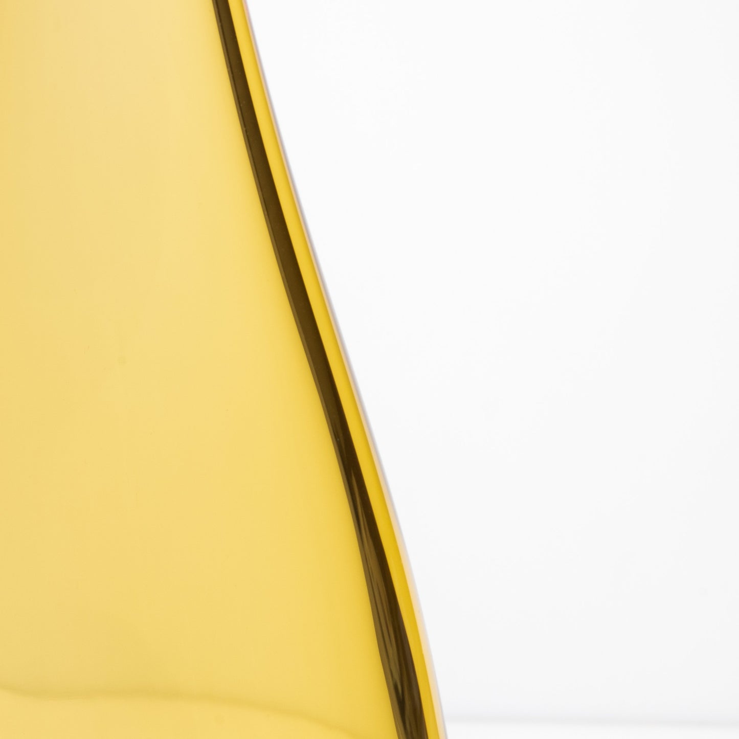 Murano Tall Vase in Amber