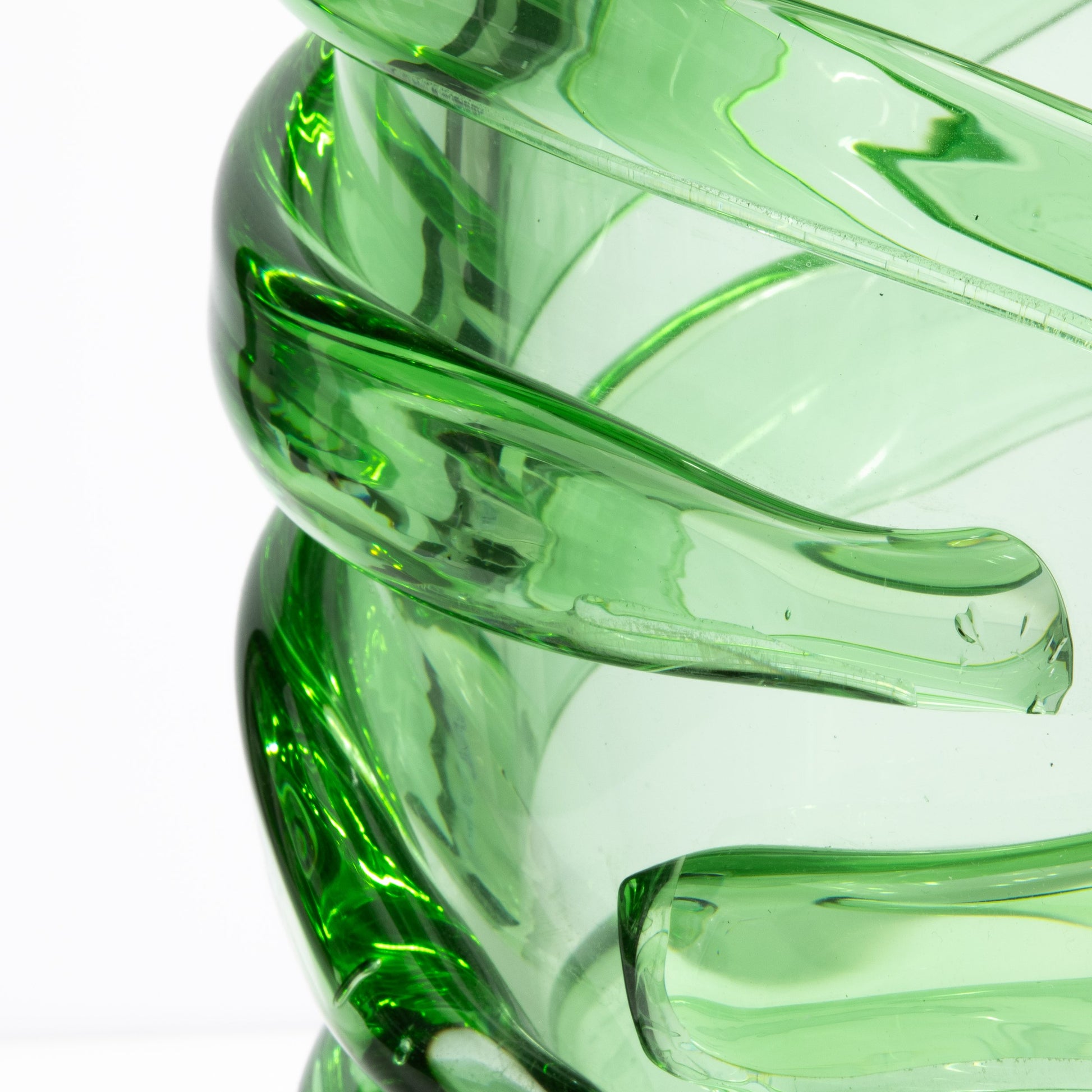 Murano Gomitolo Vase in Green
