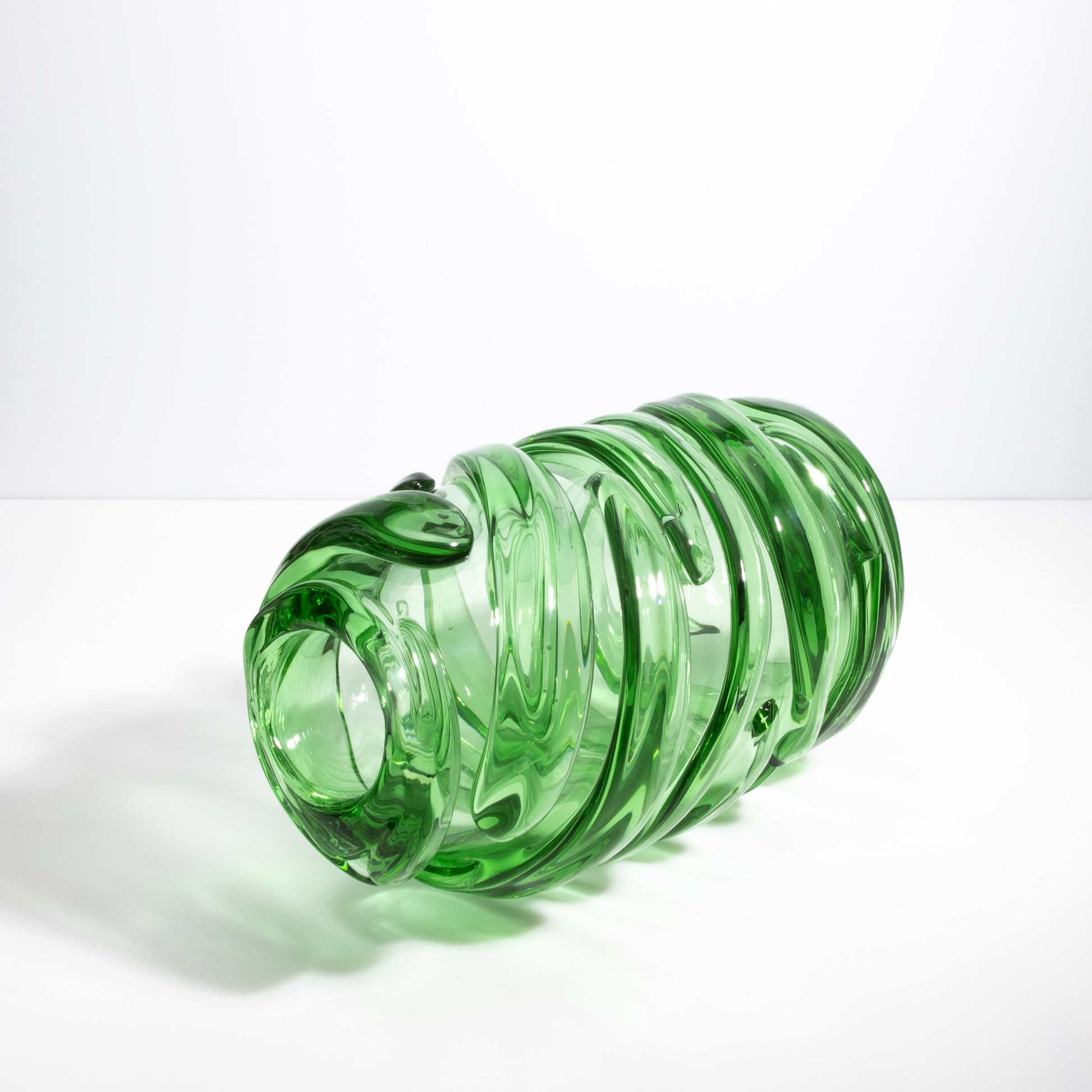Murano Gomitolo Vase in Green