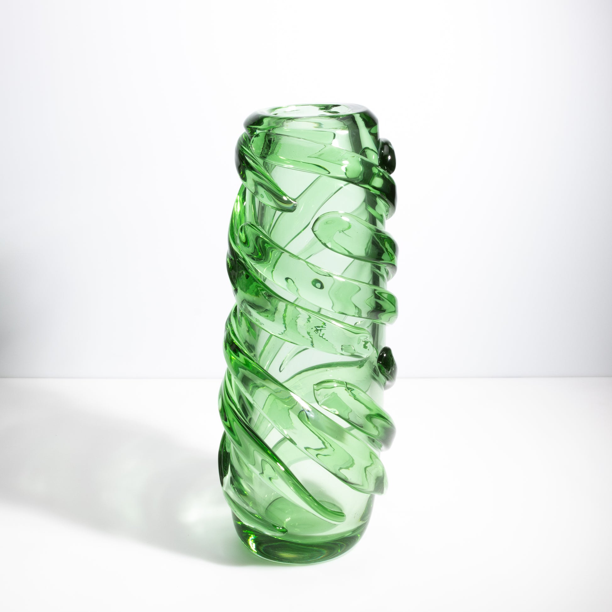 Murano Gomitolo Vase in Green