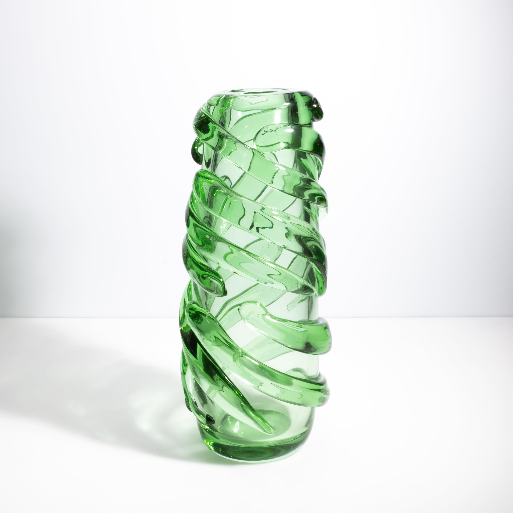 Murano Gomitolo Vase in Green