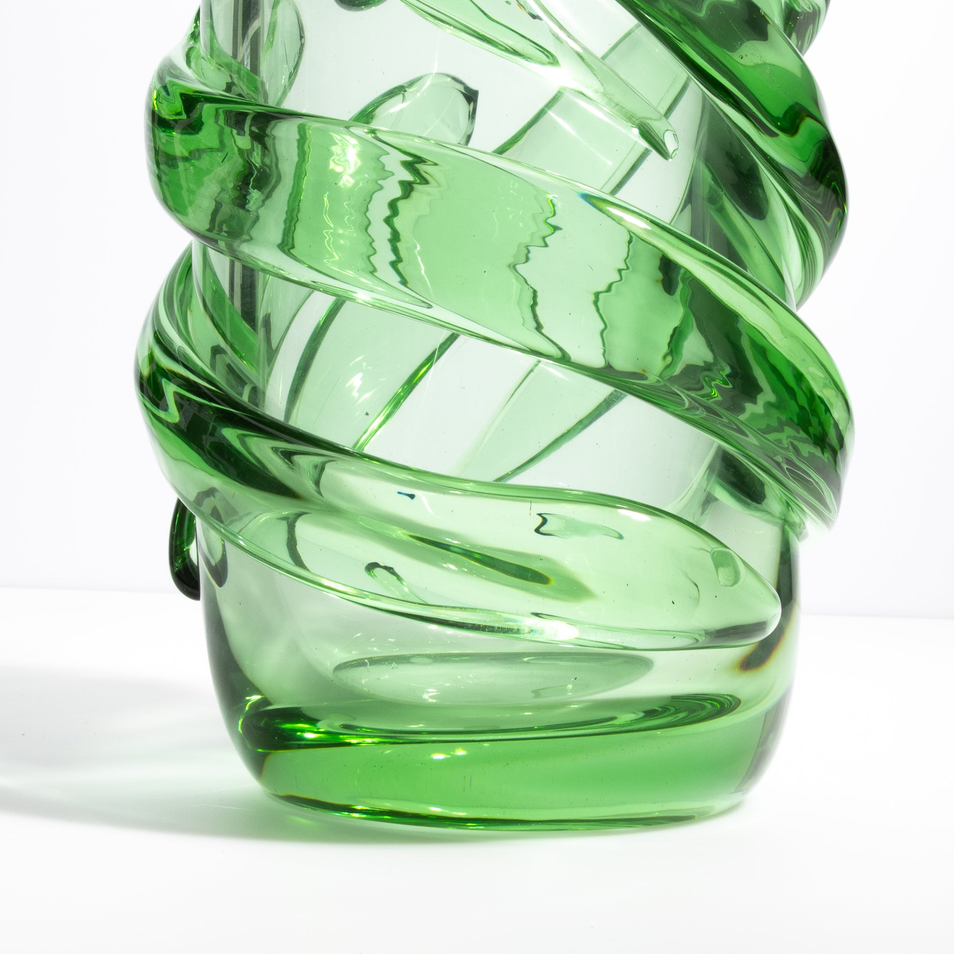 Murano Gomitolo Vase in Green