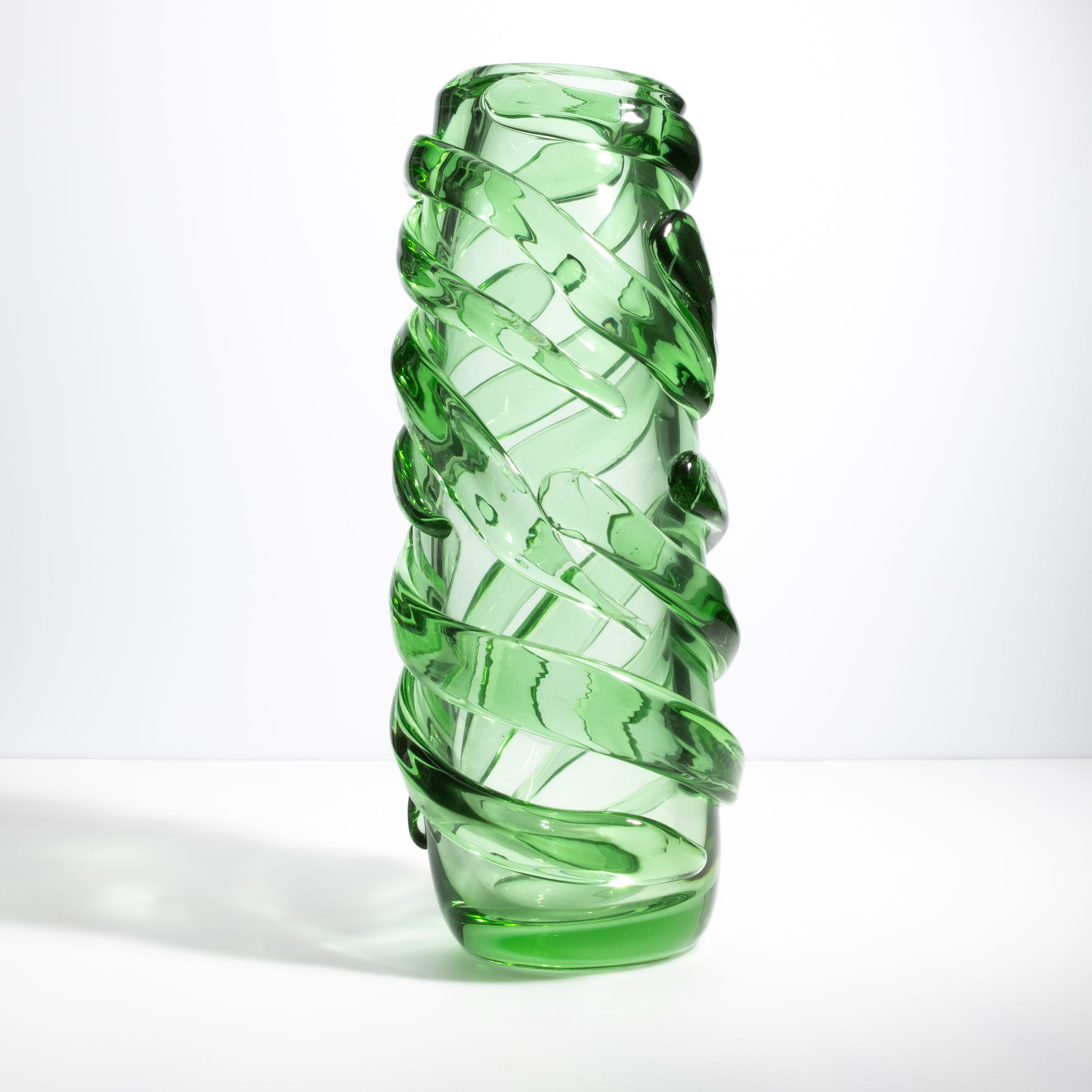 Murano Gomitolo Vase in Green