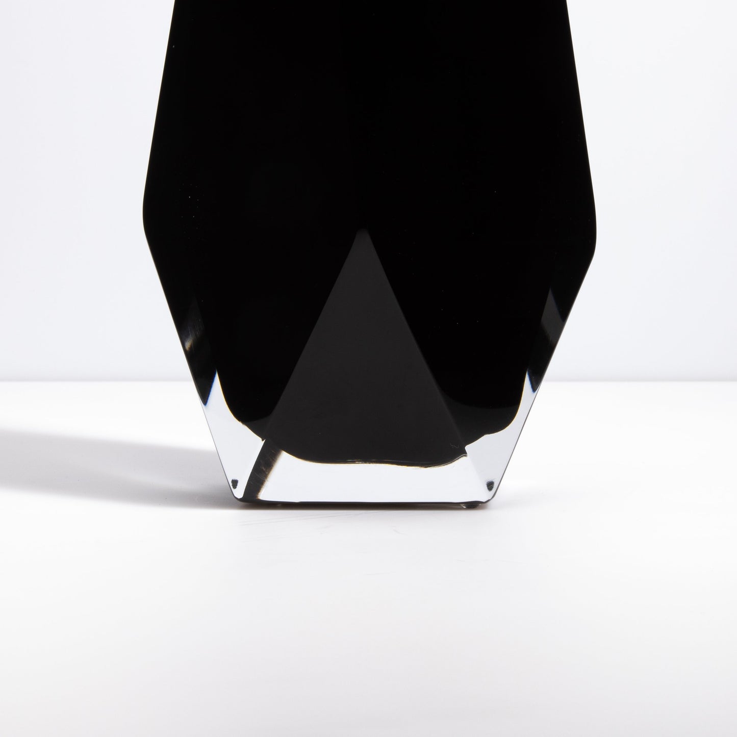 Murano Goccia Vase in Onyx Black