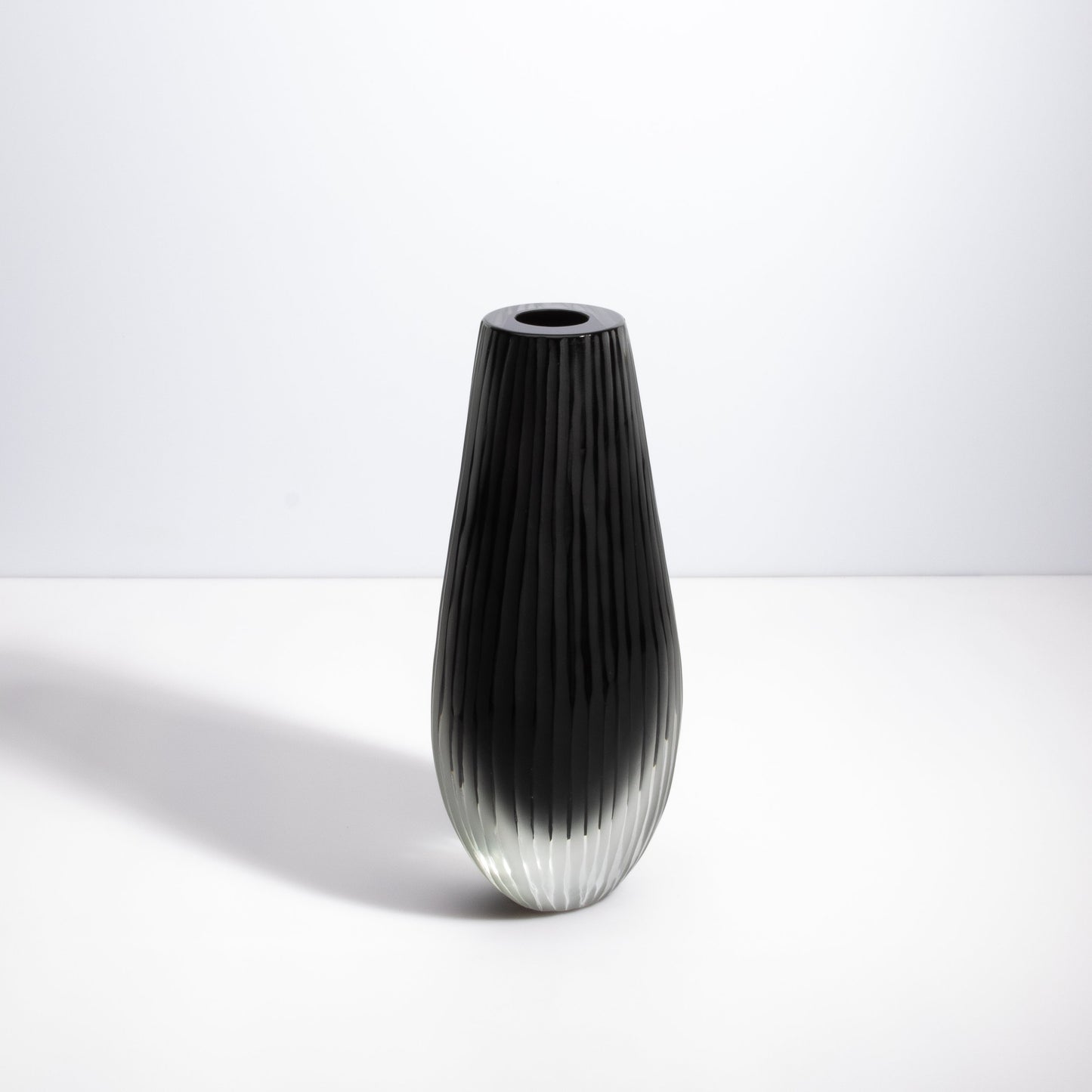 Murano Supreme Vase in Black