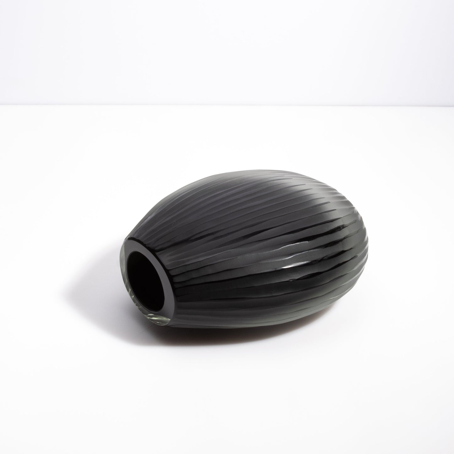 Murano Supreme Vase in Black