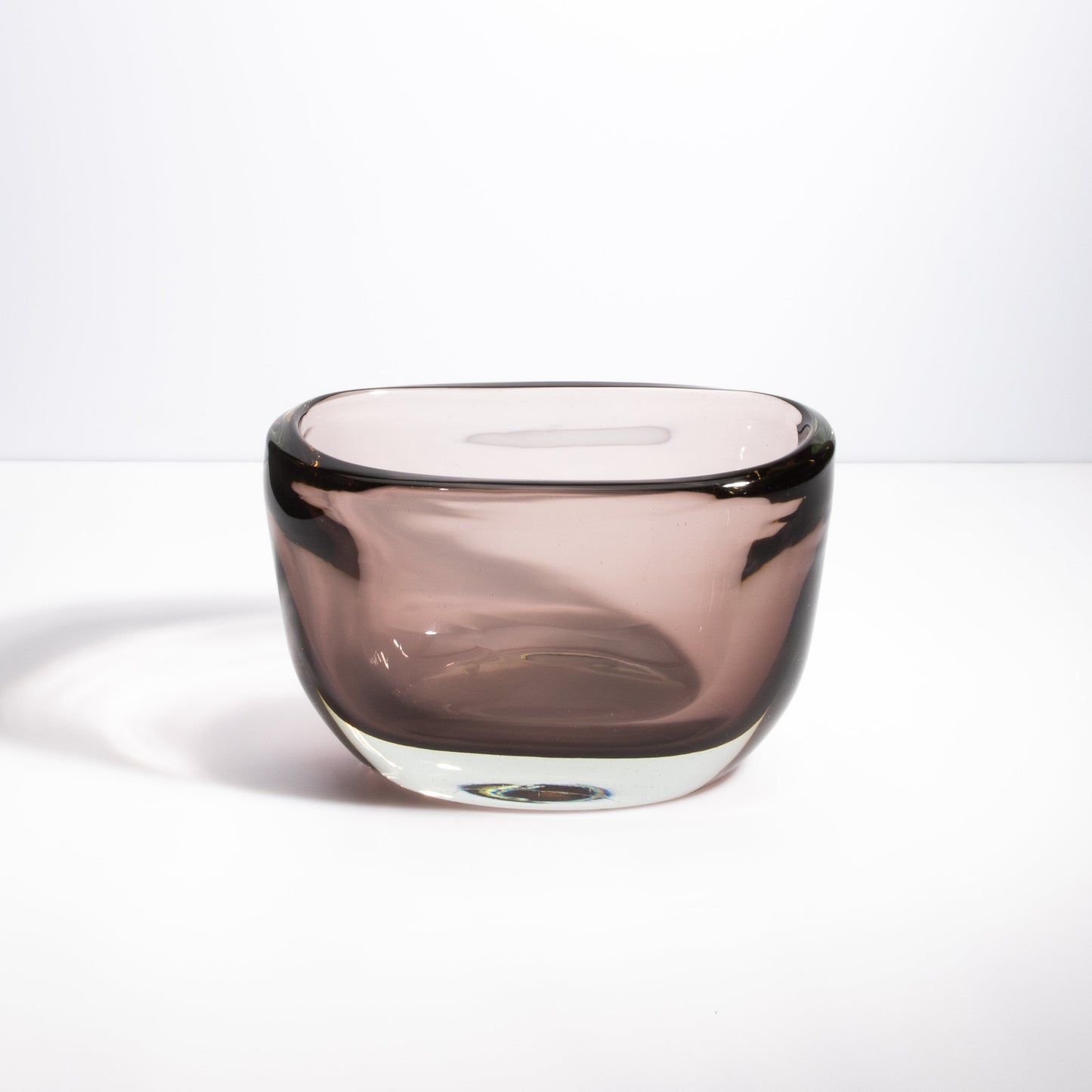 Murano Massiccio Vase in Smoky