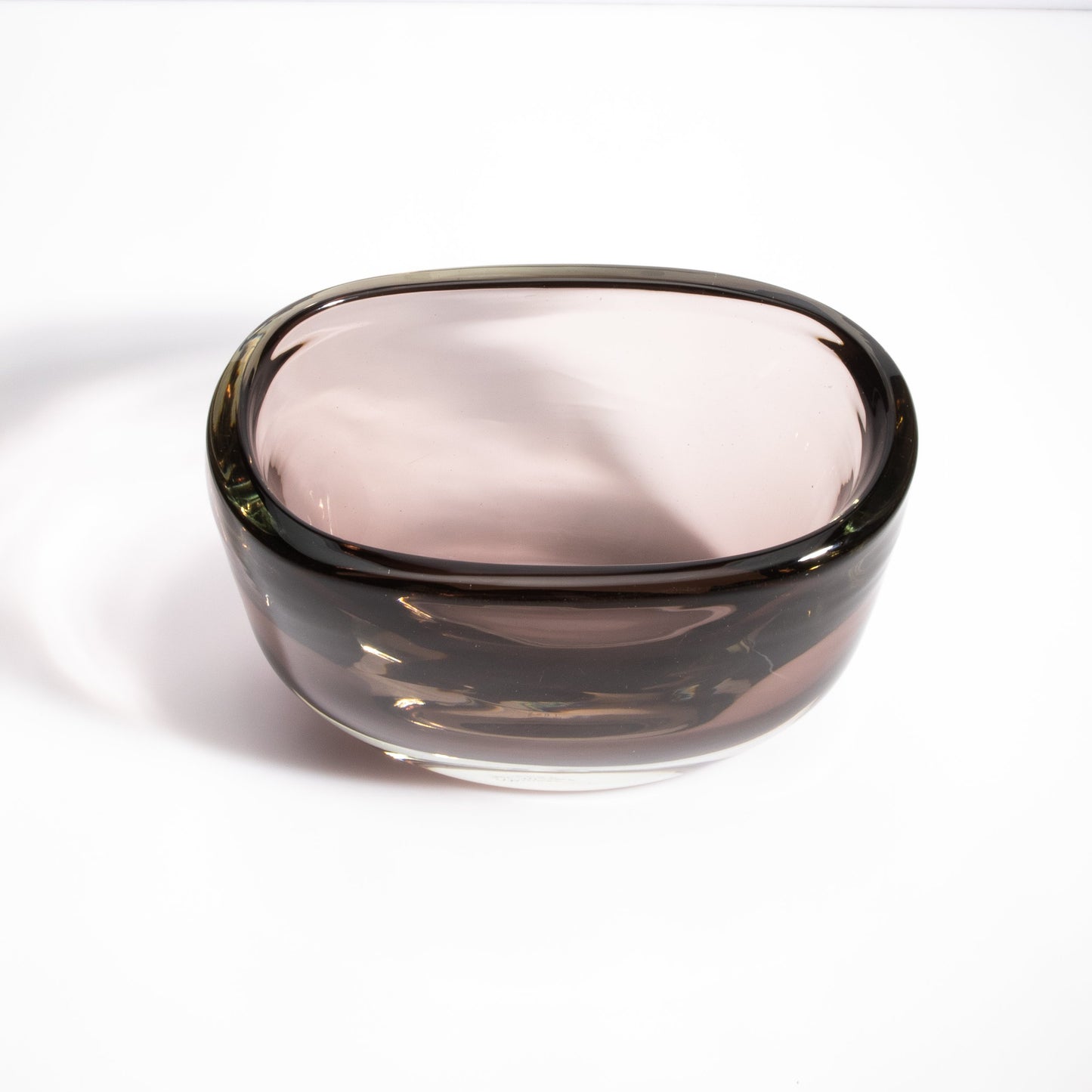 Murano Massiccio Vase in Smoky