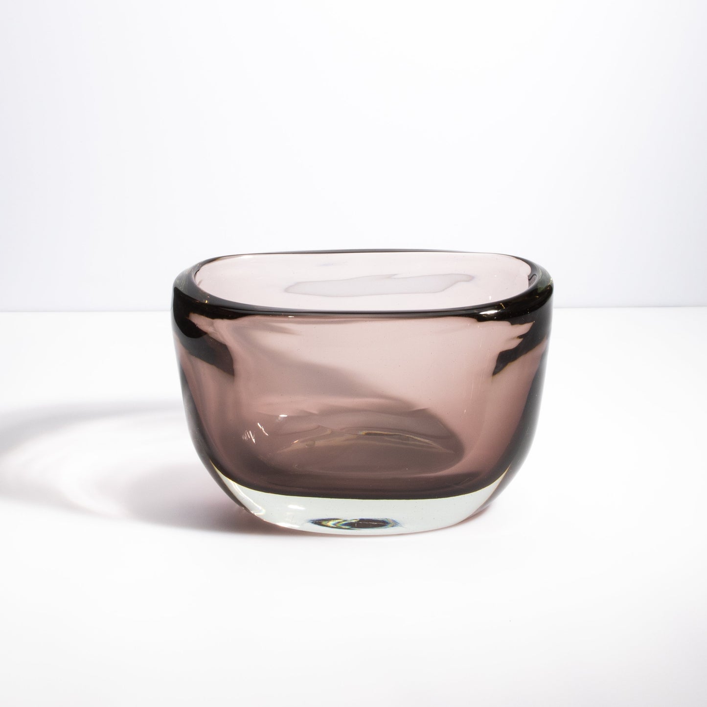 Murano Massiccio Vase in Smoky