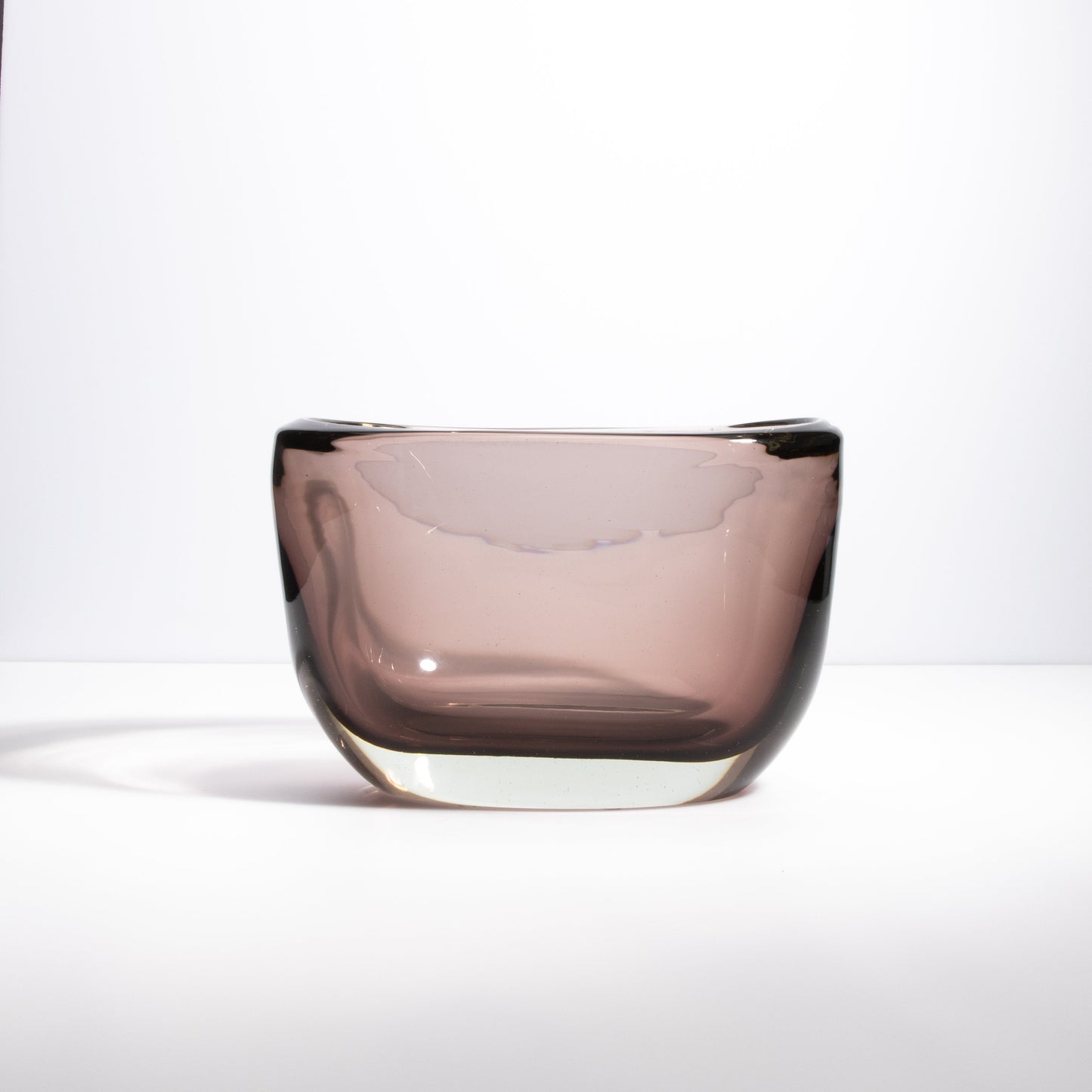 Murano Massiccio Vase in Smoky