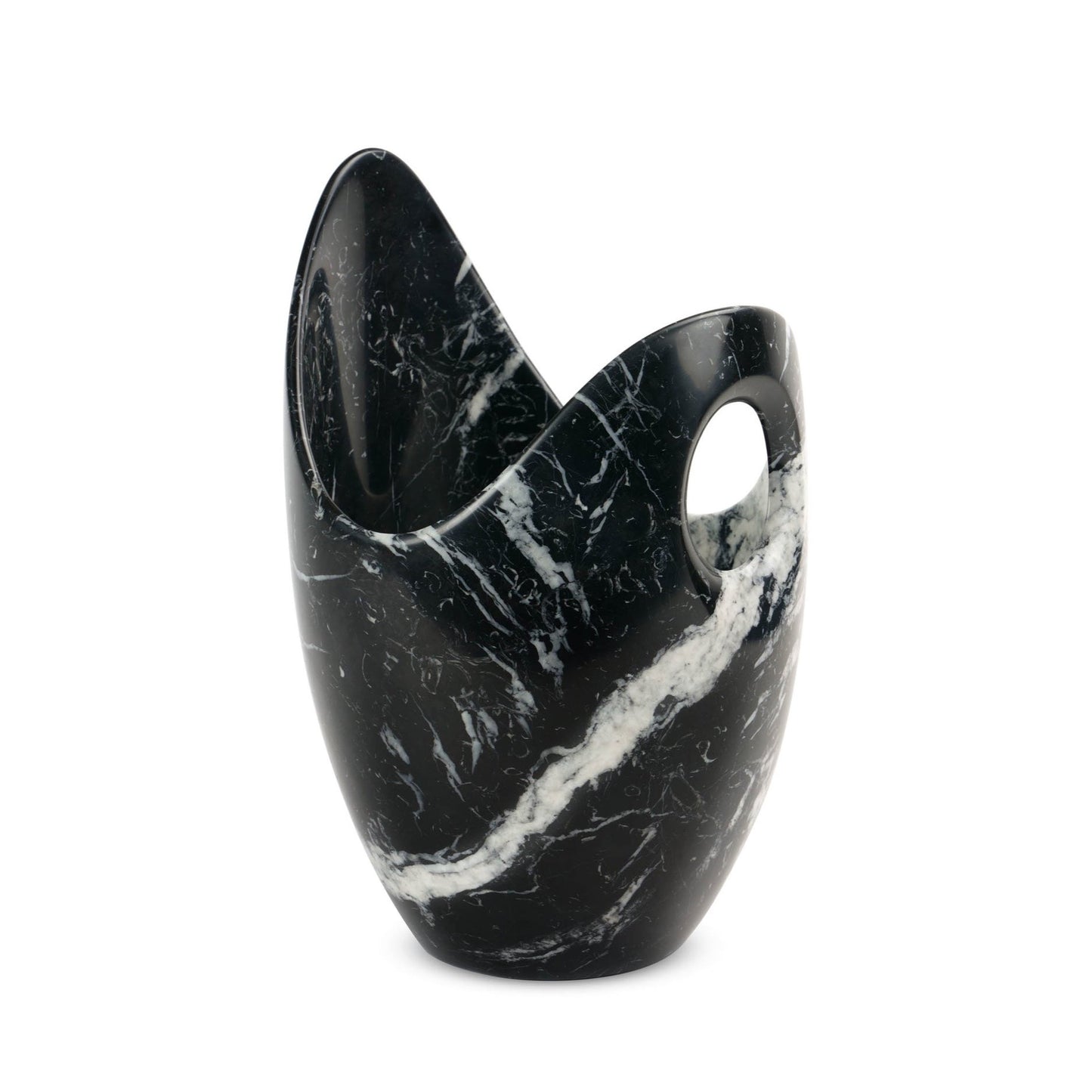 Champagne Cooler in Marquina Marble by Barberini & Gunnell