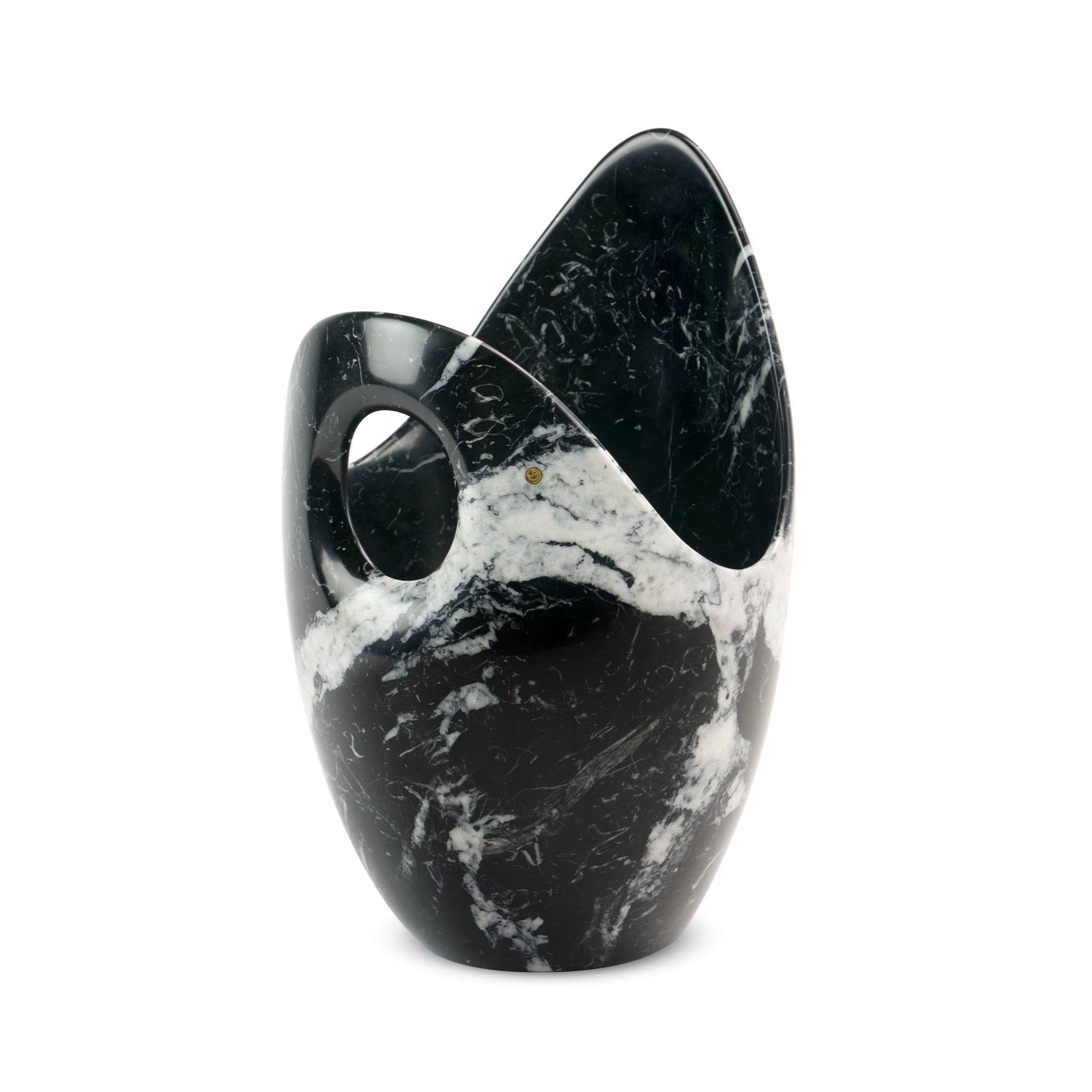 Champagne Cooler in Marquina Marble by Barberini & Gunnell
