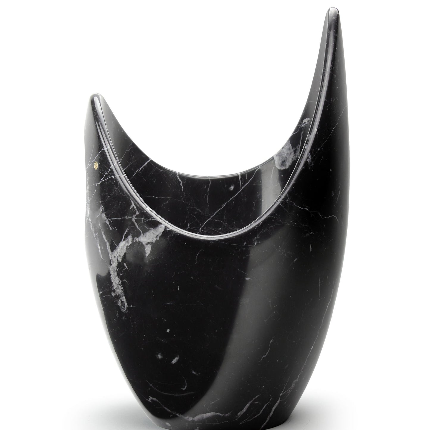 Champagne Cooler in Marquina Marble by Barberini & Gunnell