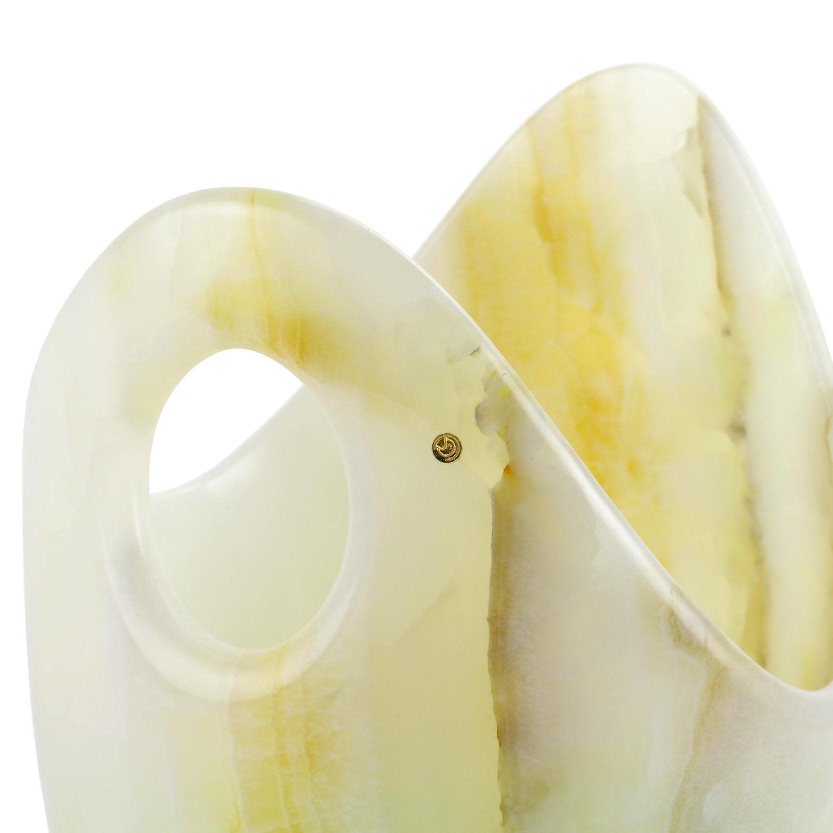 Champagne Cooler in White Onyx by Barberini & Gunnell