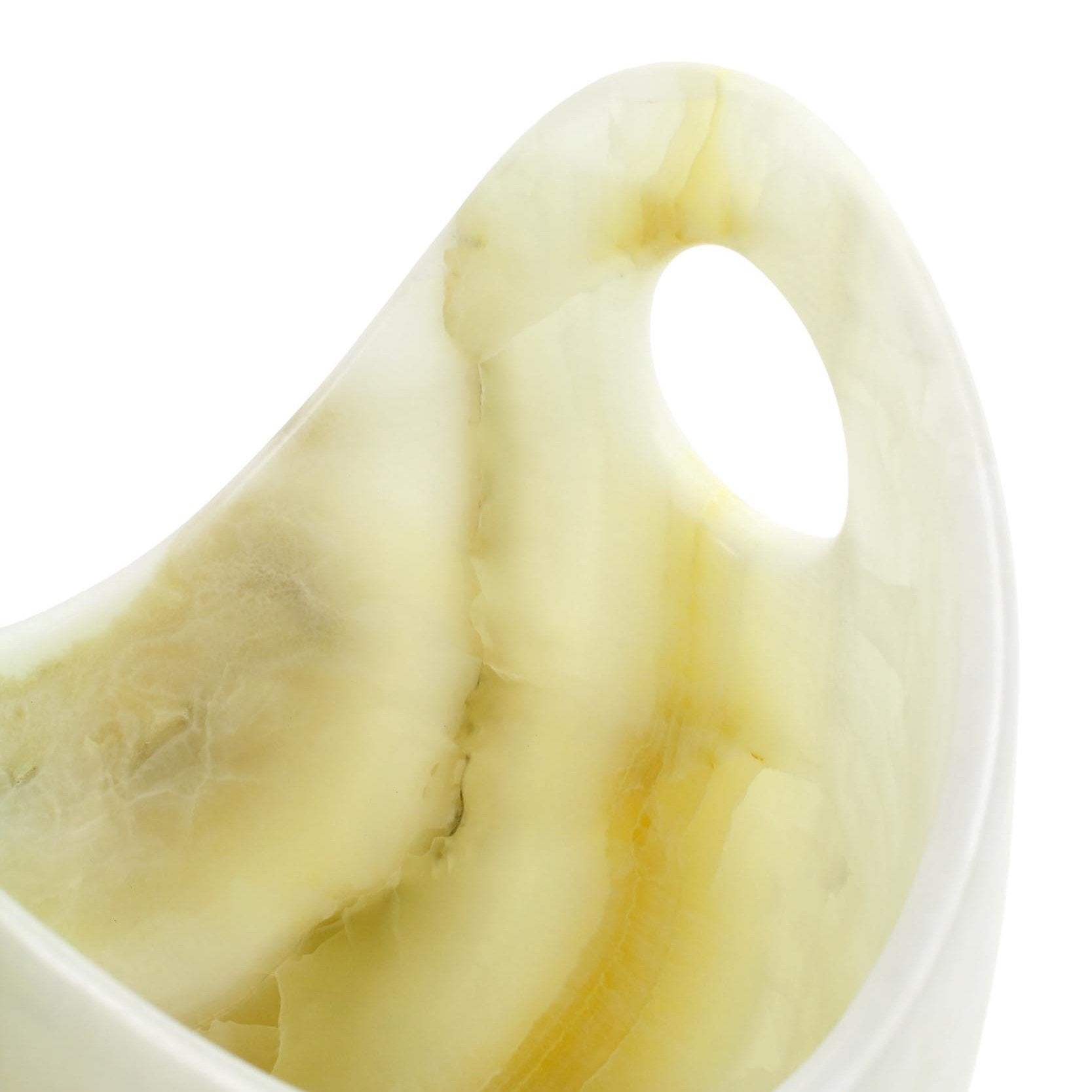 Champagne Cooler in White Onyx by Barberini & Gunnell