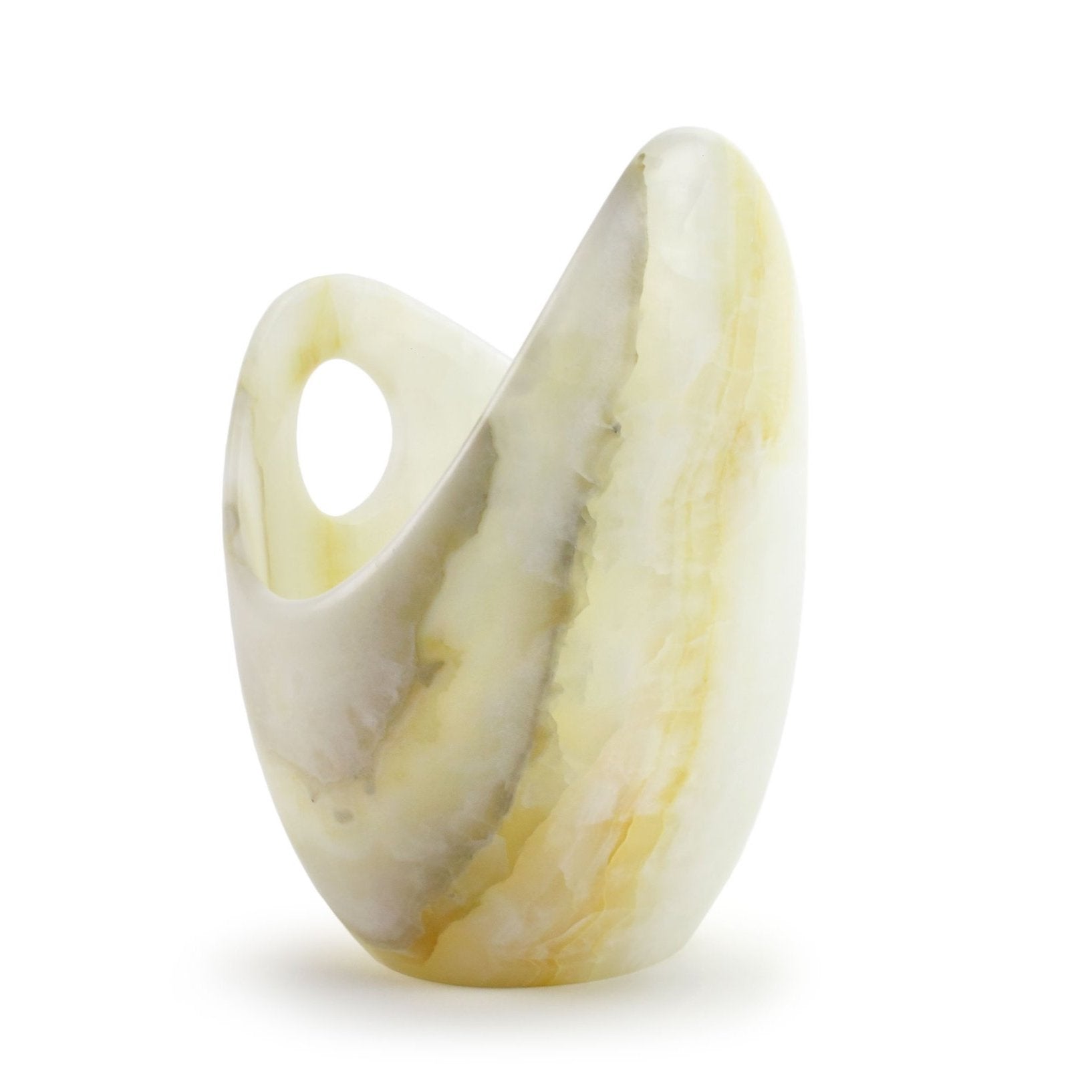 Champagne Cooler in White Onyx by Barberini & Gunnell