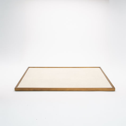 Extra Large Tray in Shagreen by Kifu Paris
