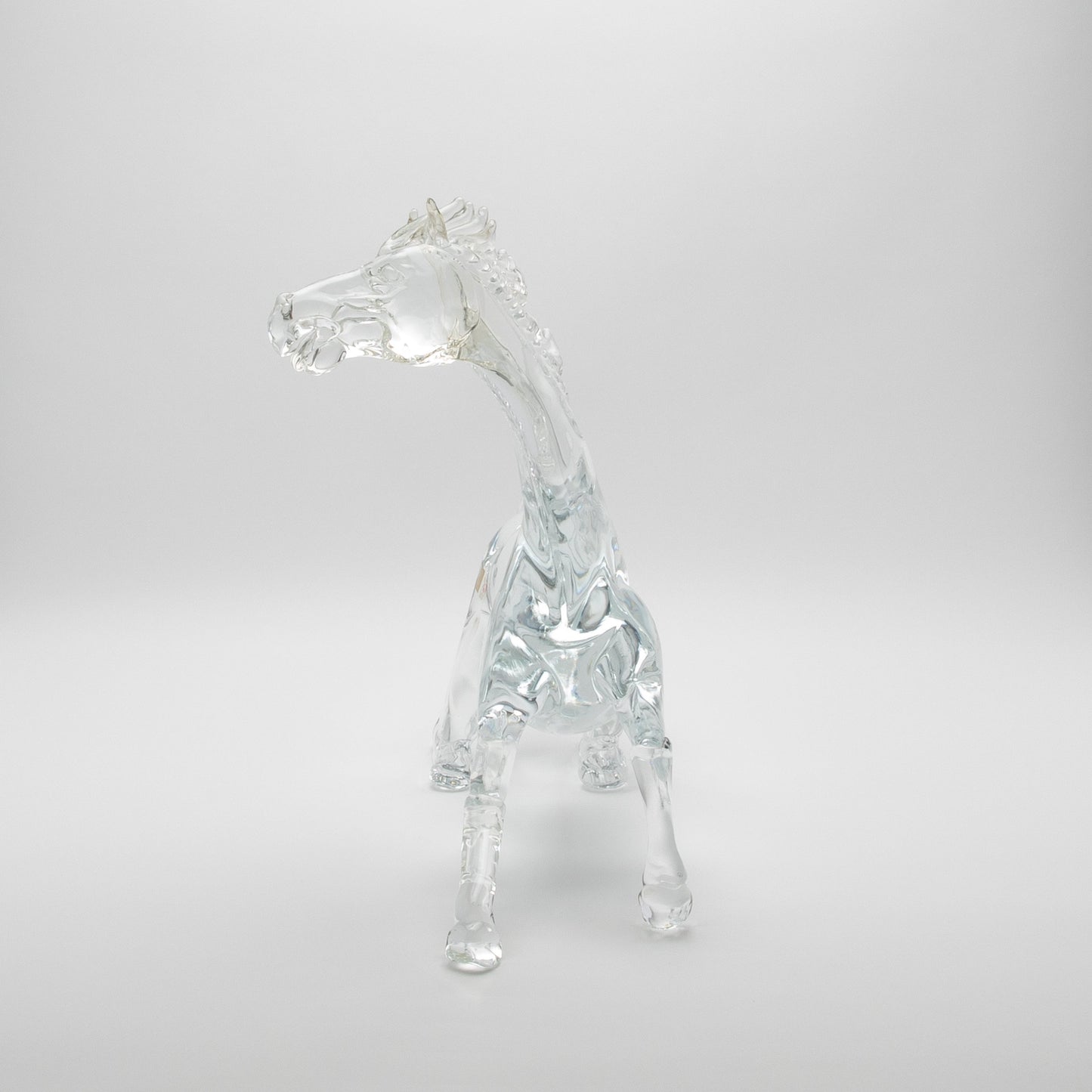 Hand Blown Murano Horse Sculpture