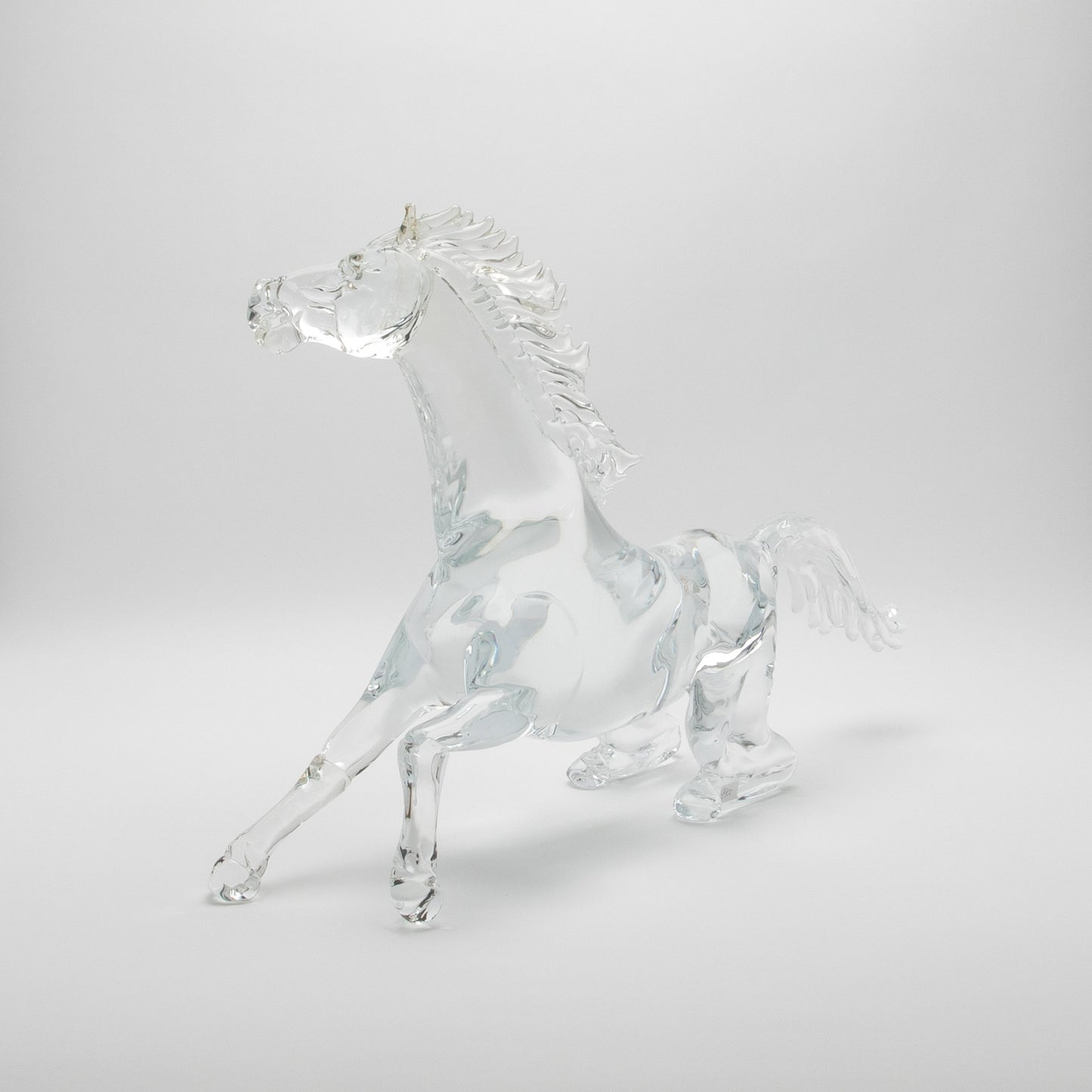 Hand Blown Murano Horse Sculpture