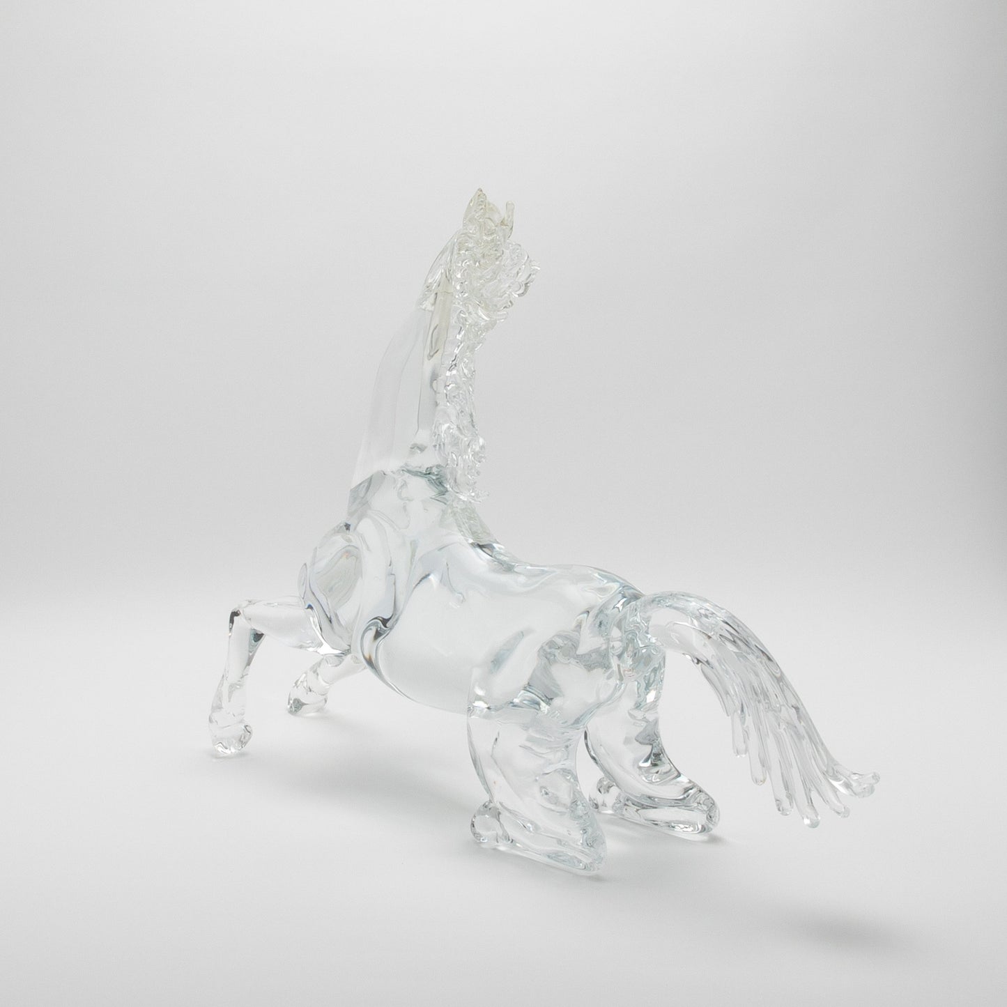 Hand Blown Murano Horse Sculpture
