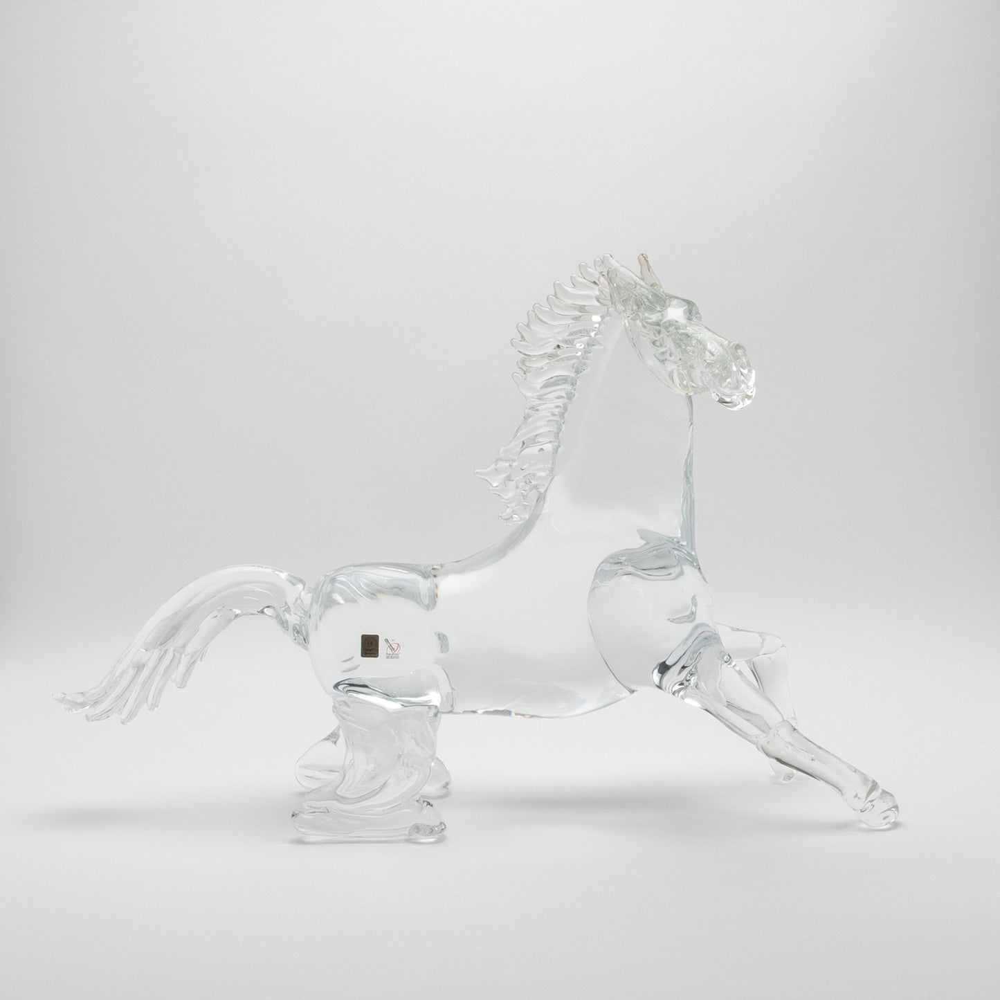 Hand Blown Murano Horse Sculpture