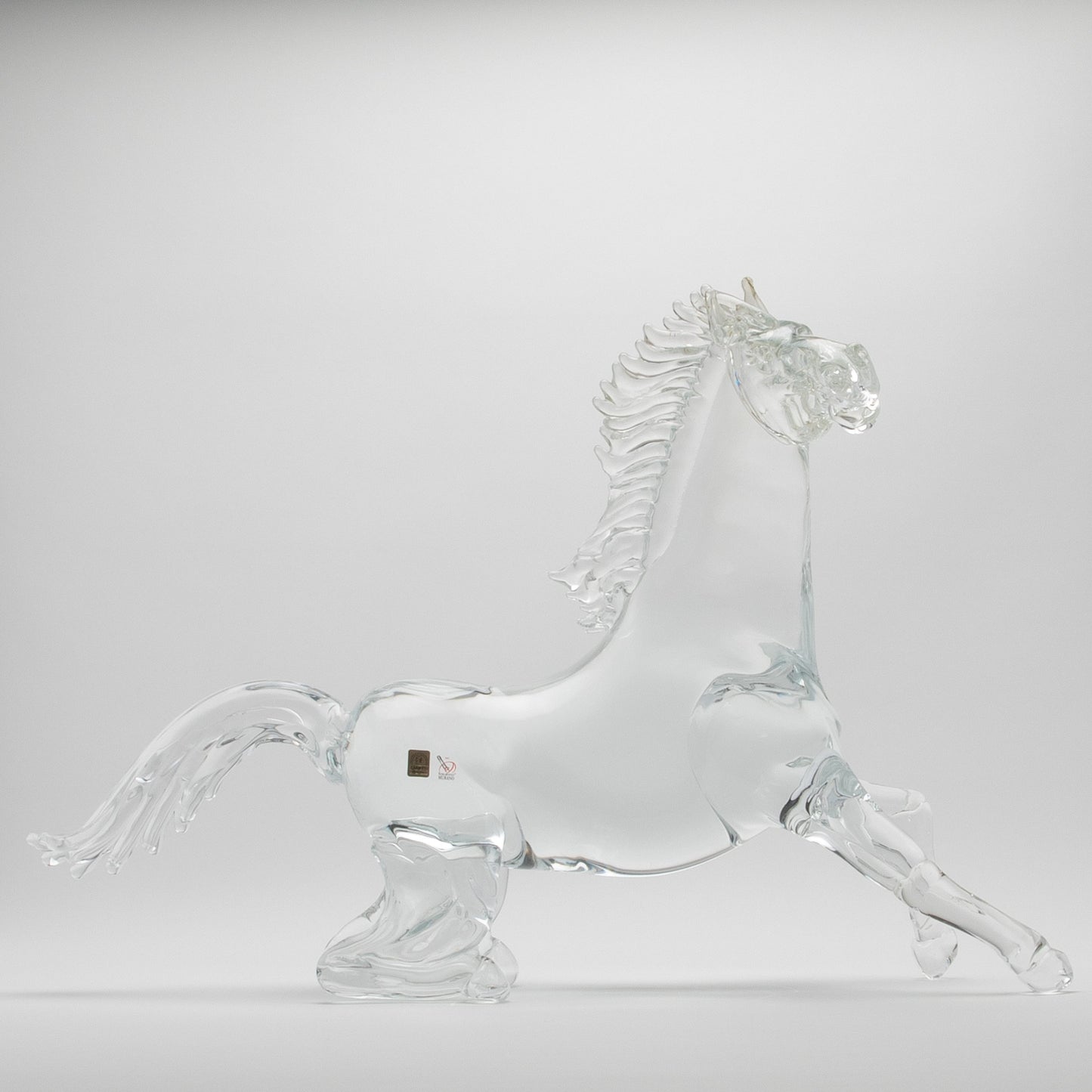 Hand Blown Murano Horse Sculpture