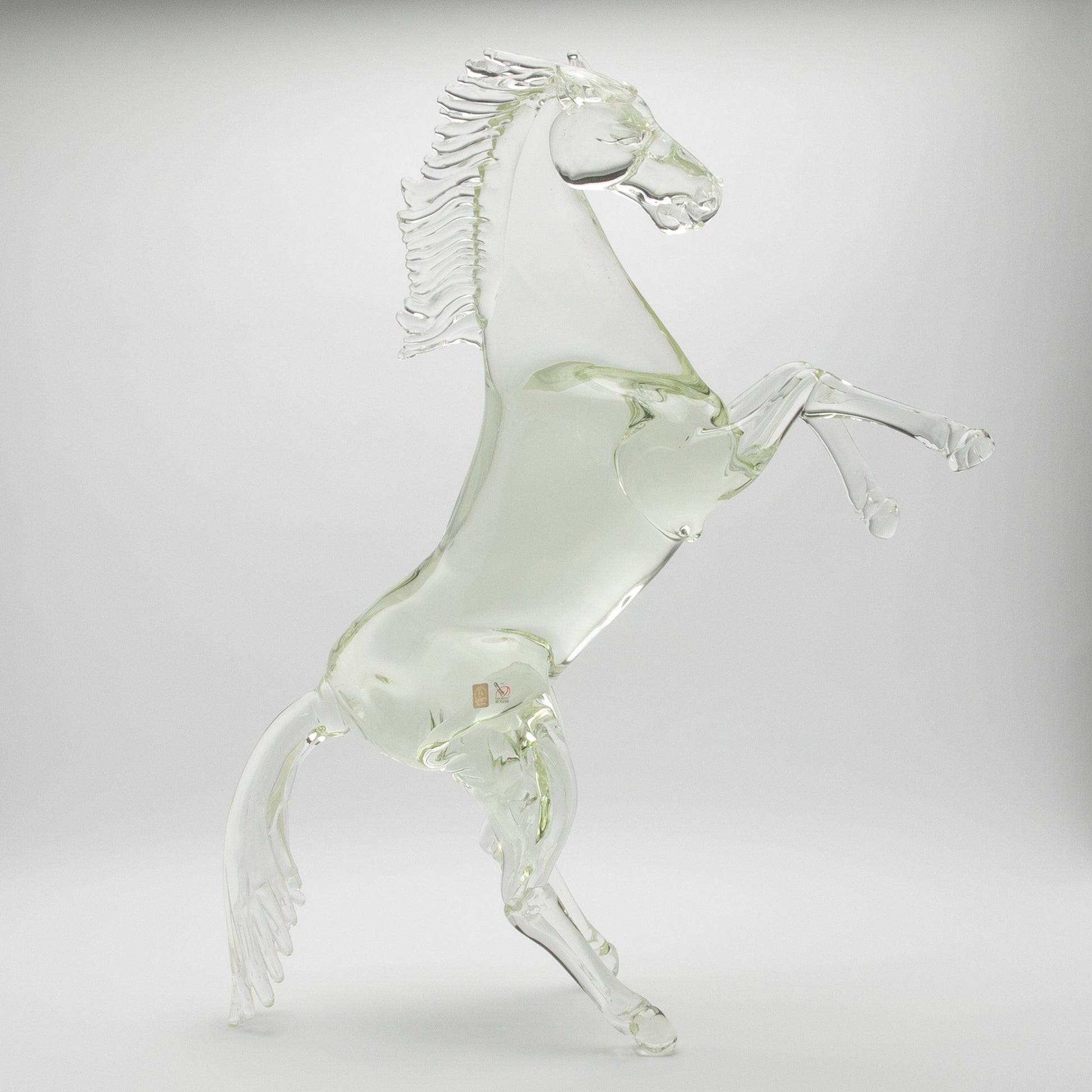 Hand Blown Murano Horse Sculpture