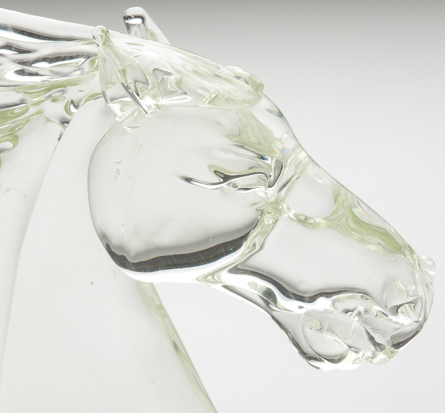 Hand Blown Murano Horse Sculpture