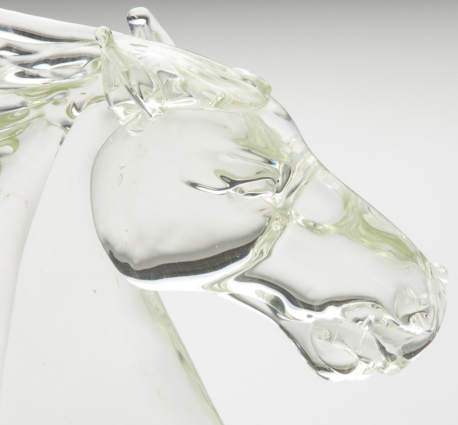 Hand Blown Murano Horse Sculpture