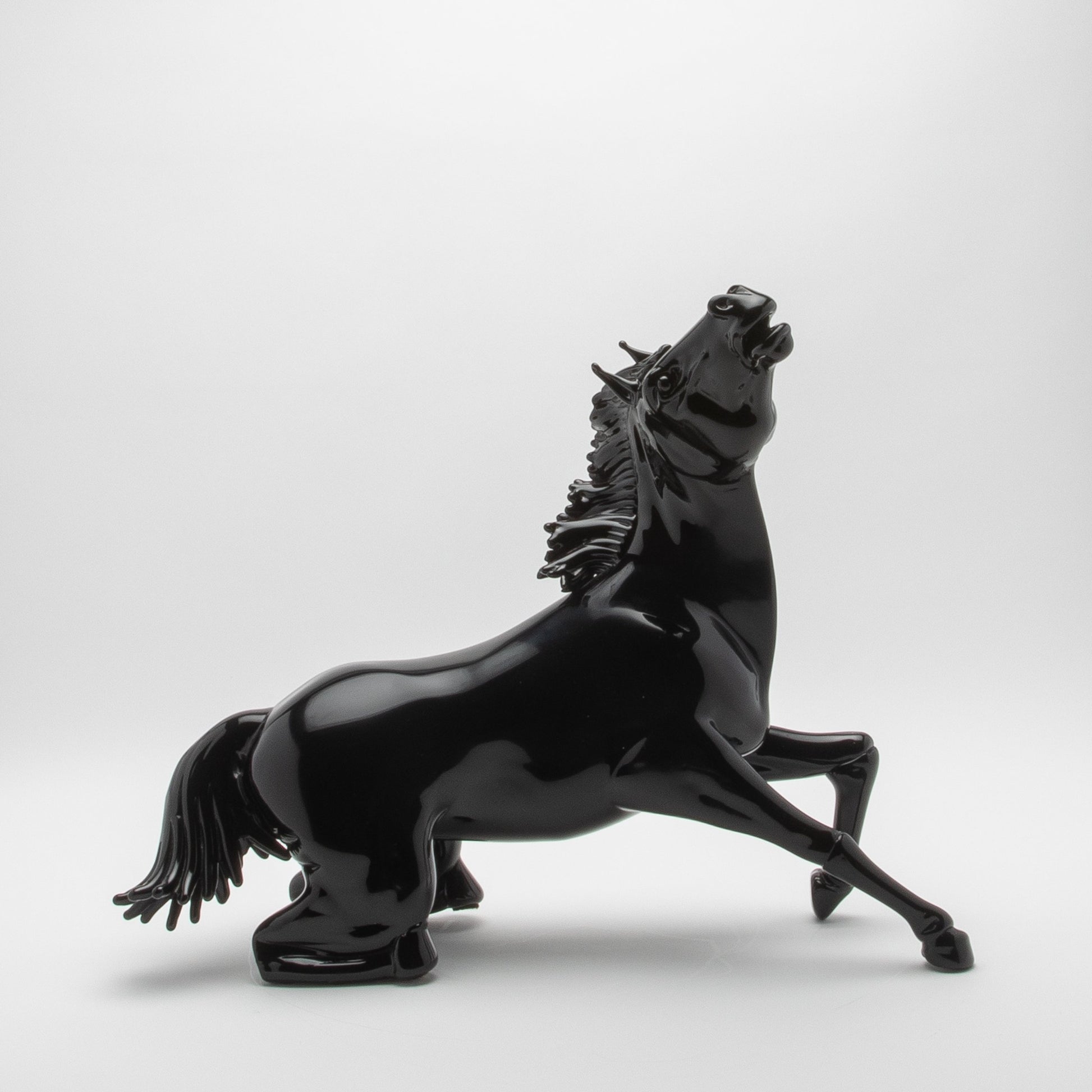 Hand Blown Murano Horse Sculpture