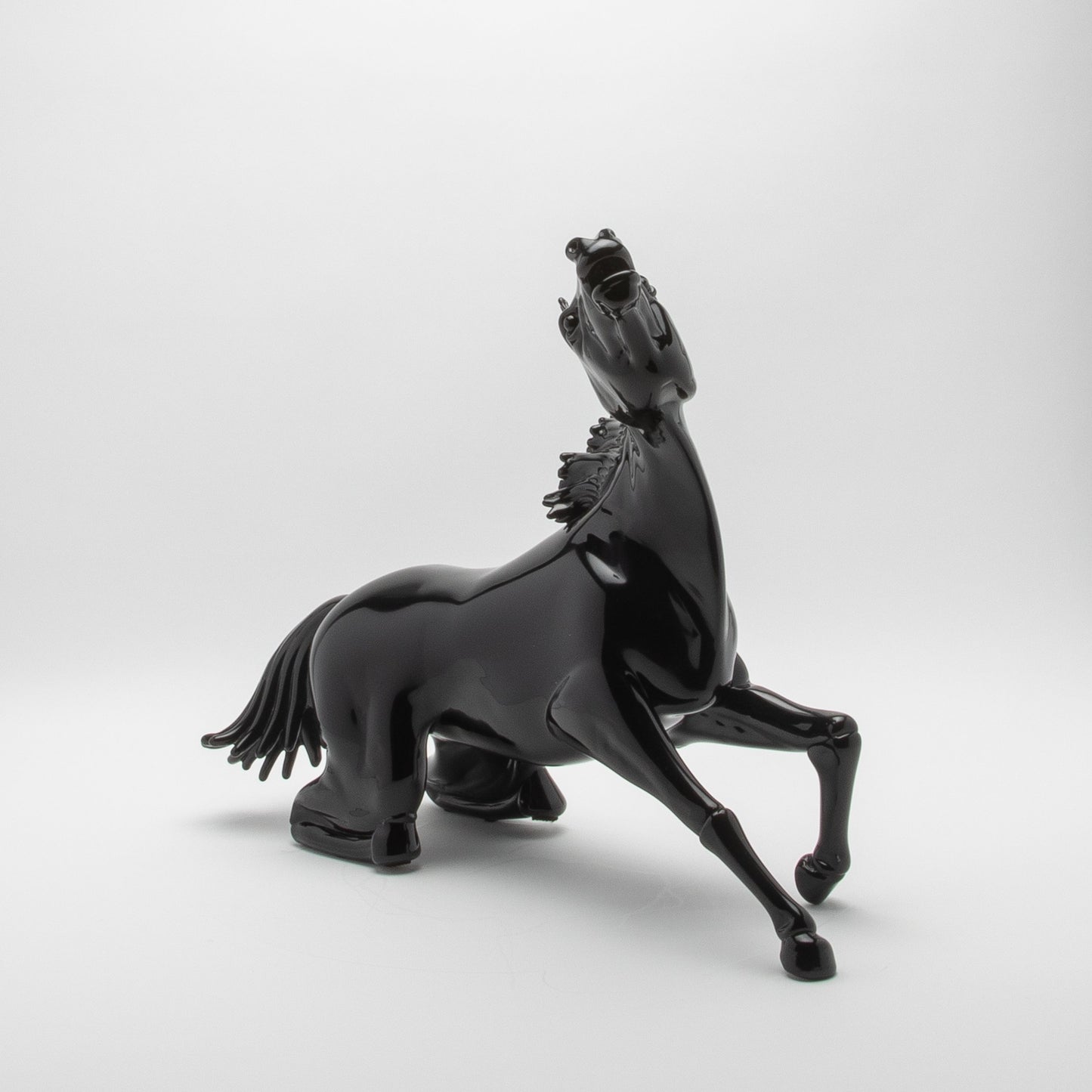Hand Blown Murano Horse Sculpture