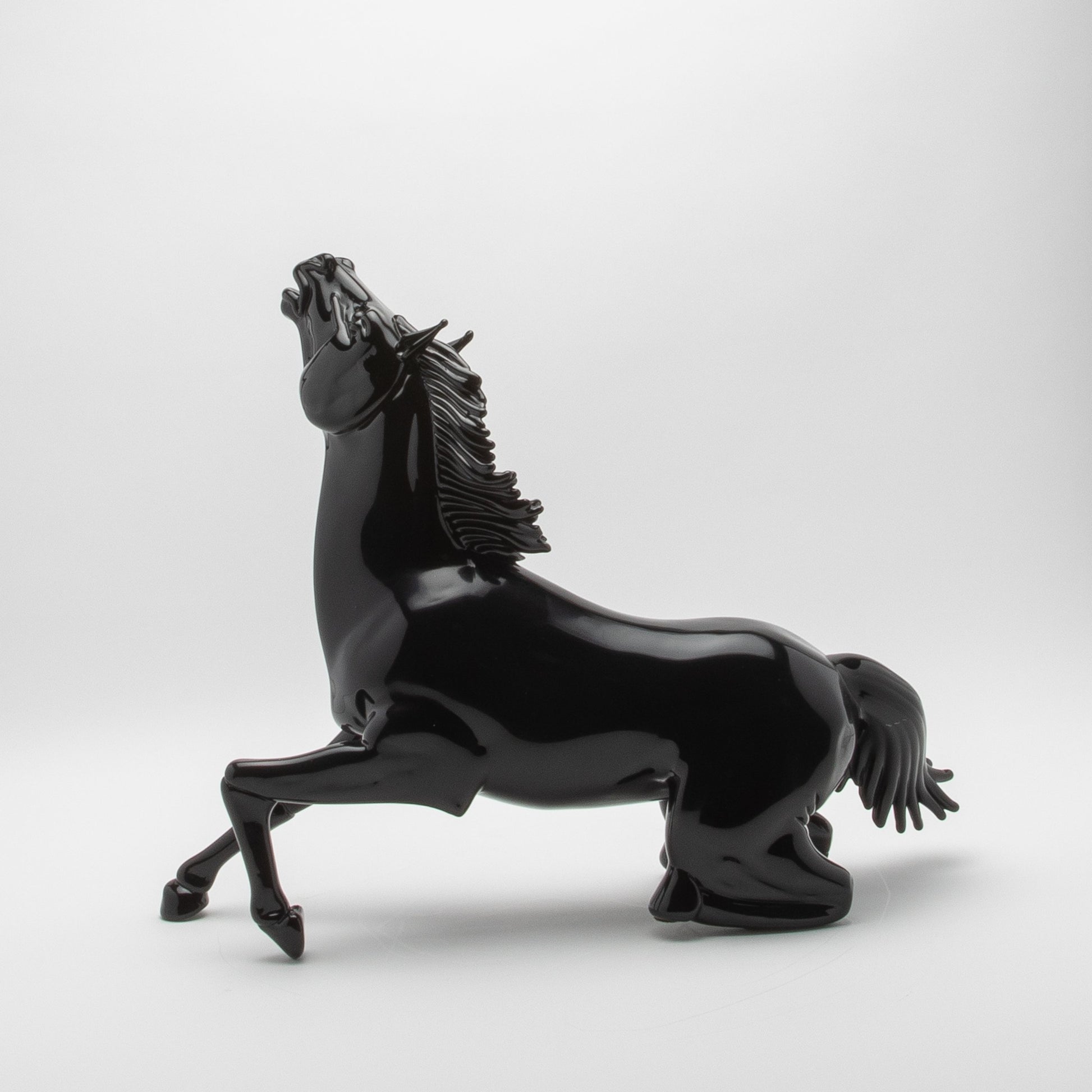 Hand Blown Murano Horse Sculpture