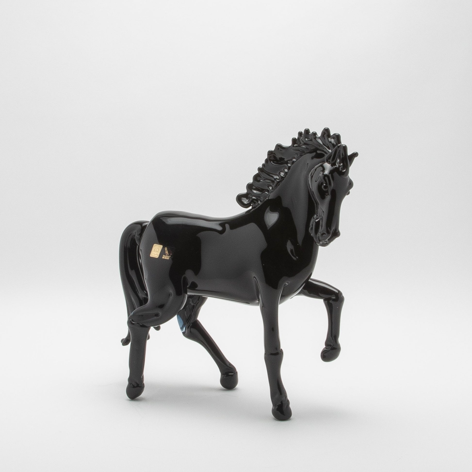 Hand Blown Murano Horse Sculpture