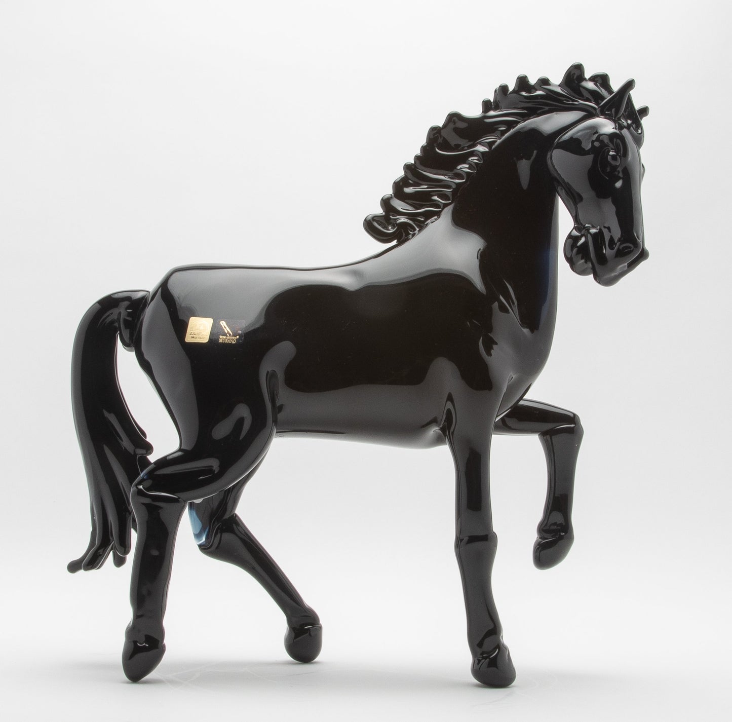 Hand Blown Murano Horse Sculpture