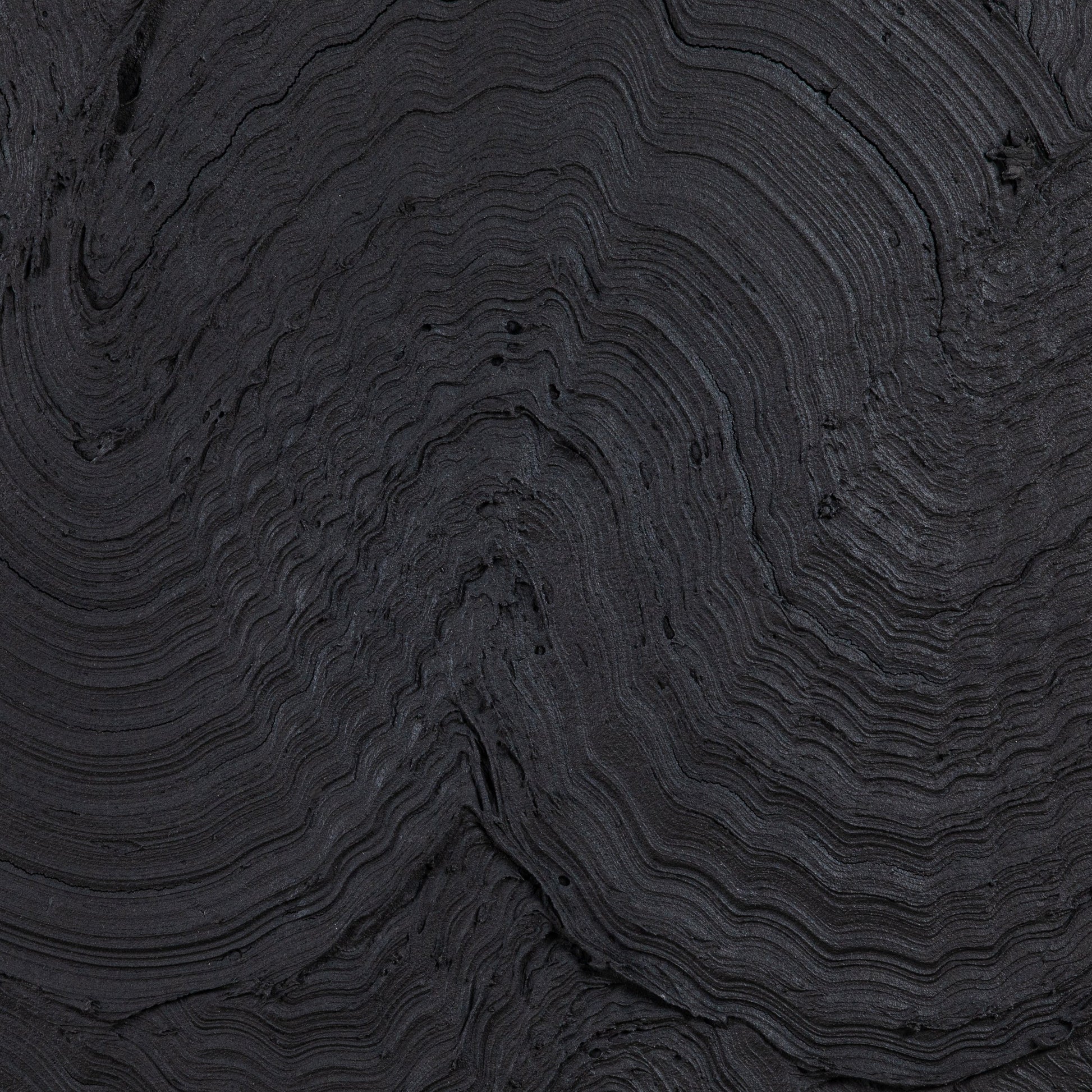Modern Textural Monochromatic Painting by Michael Allen