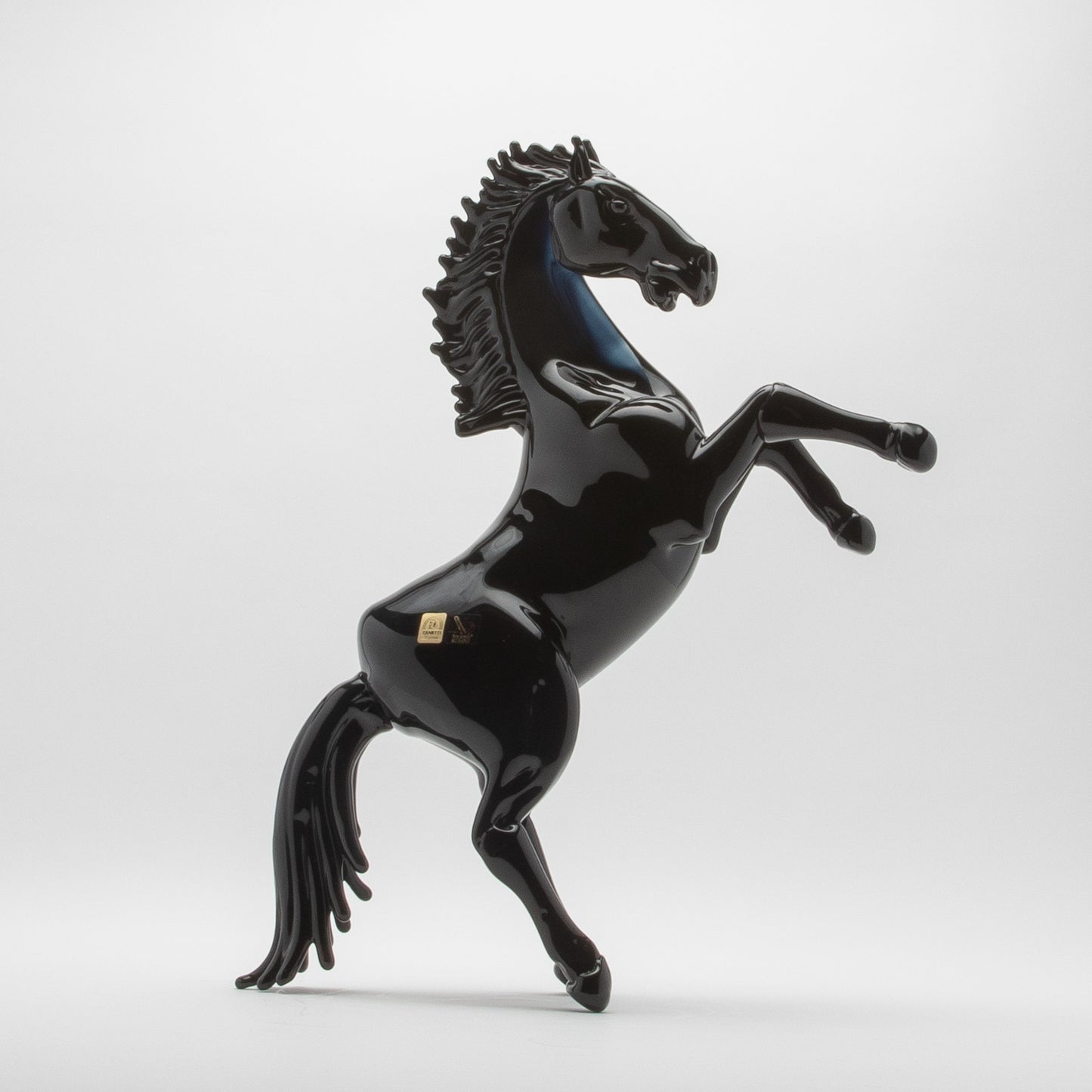 Hand Blown Murano Horse Sculpture