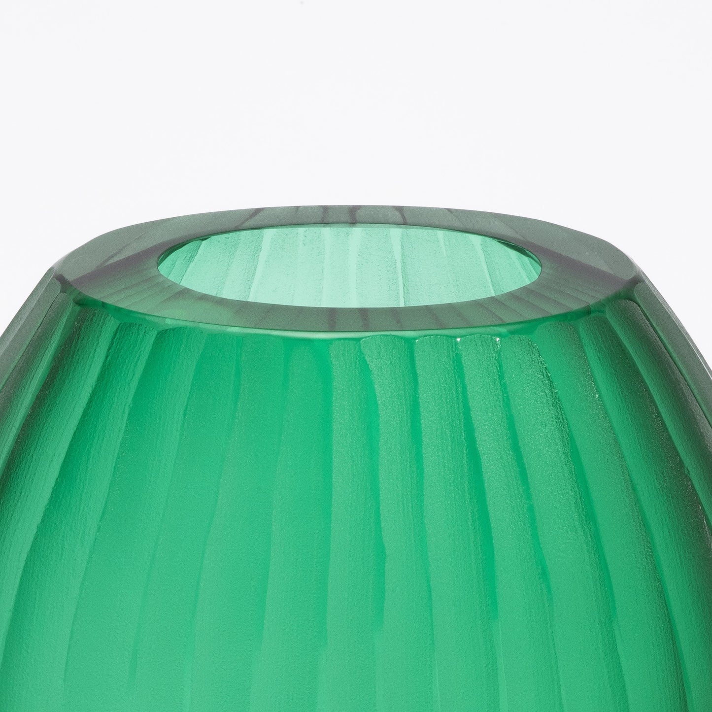 Murano Surpeme Vase in Emerald Green
