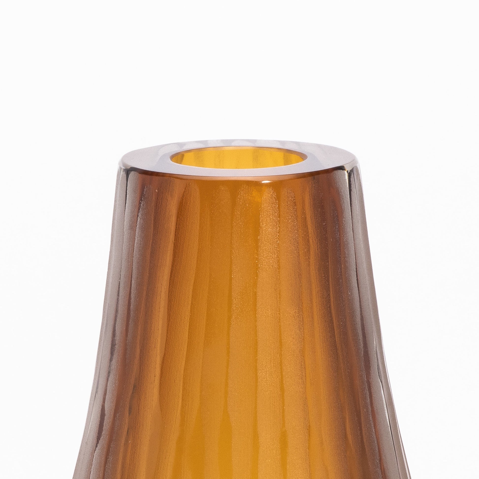 Murano Supreme Vase in Tobacco