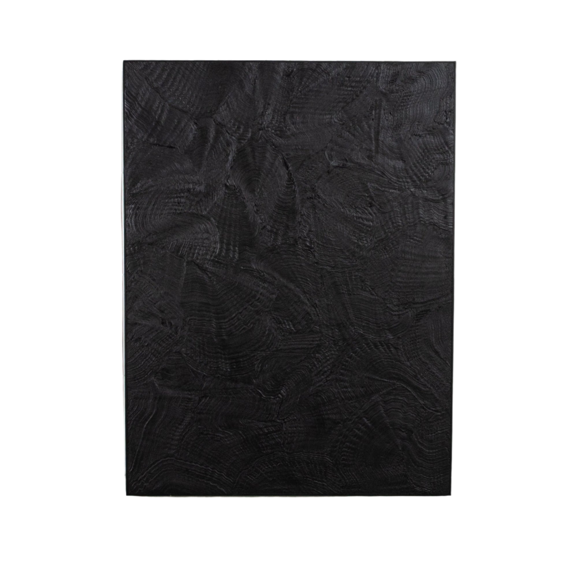 Modern Textural Monochromatic Painting by Michael Allen