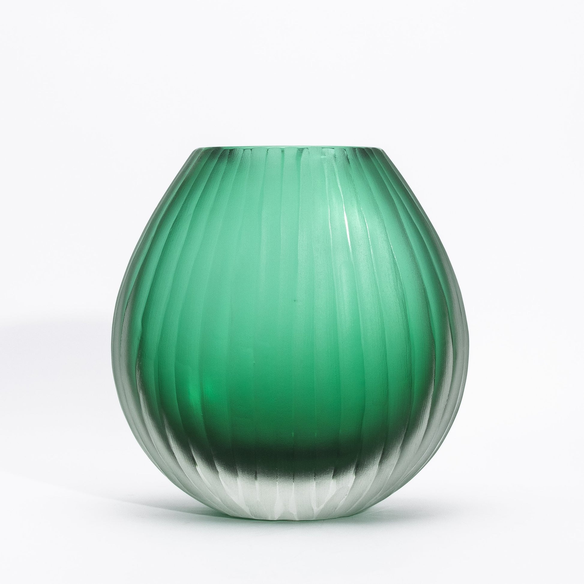 Murano Surpeme Vase in Emerald Green
