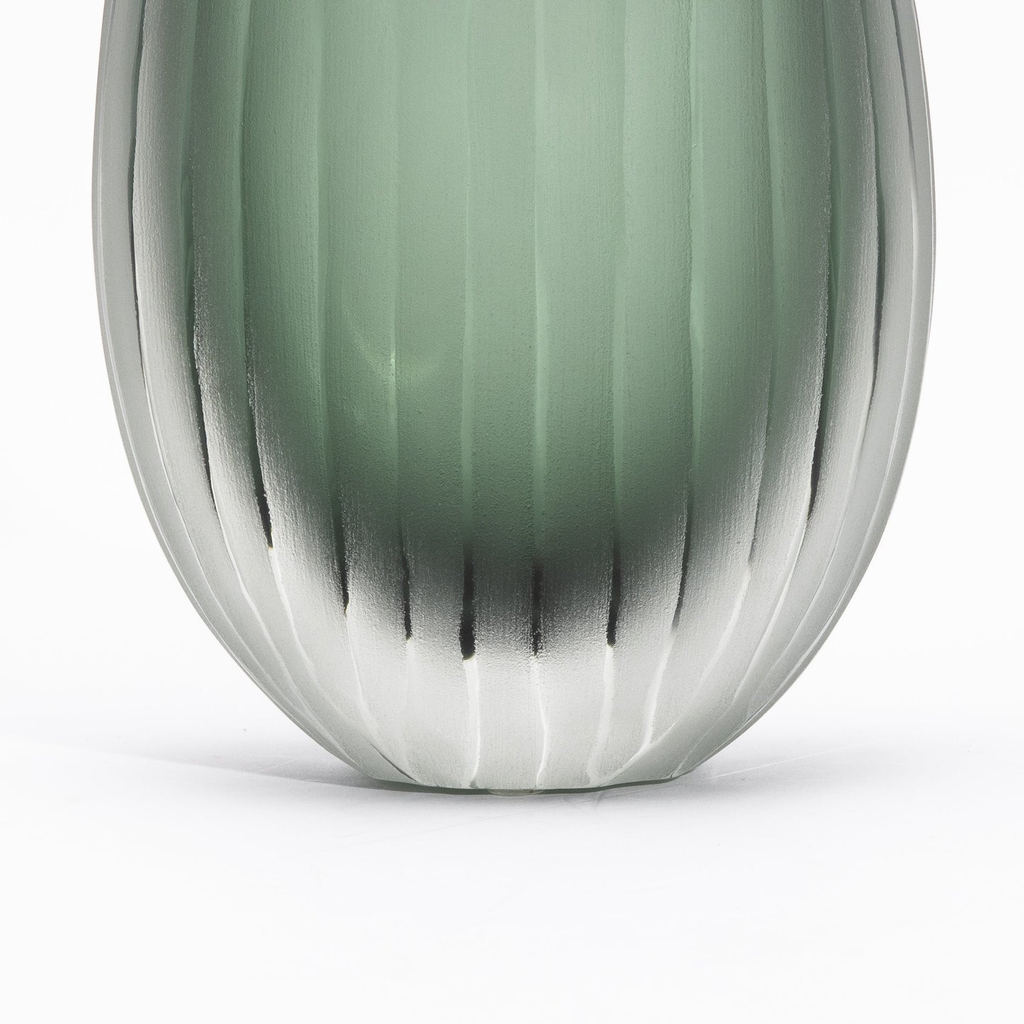 Murano Surpeme Vase in Eucalyptus Green