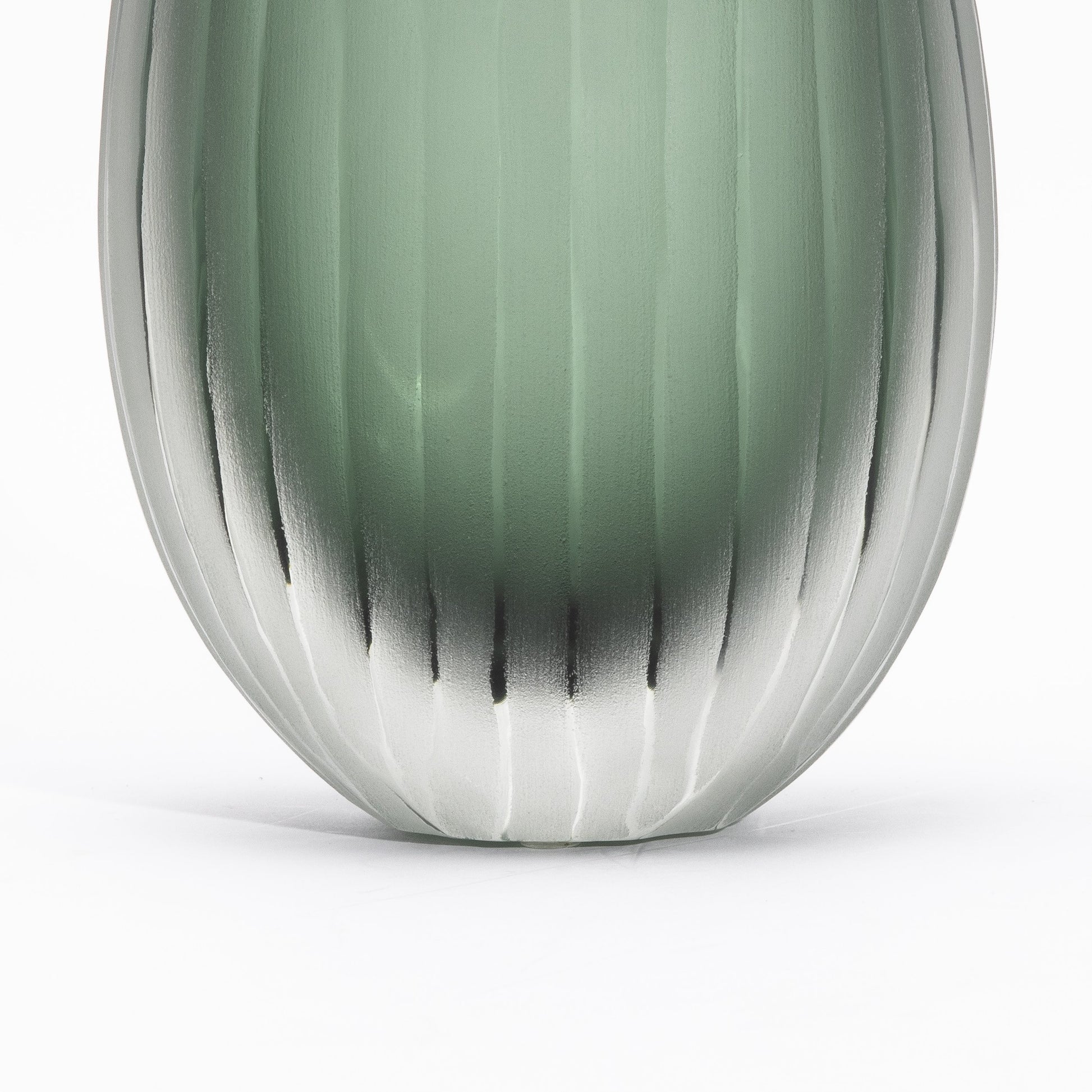 Murano Surpeme Vase in Eucalyptus Green