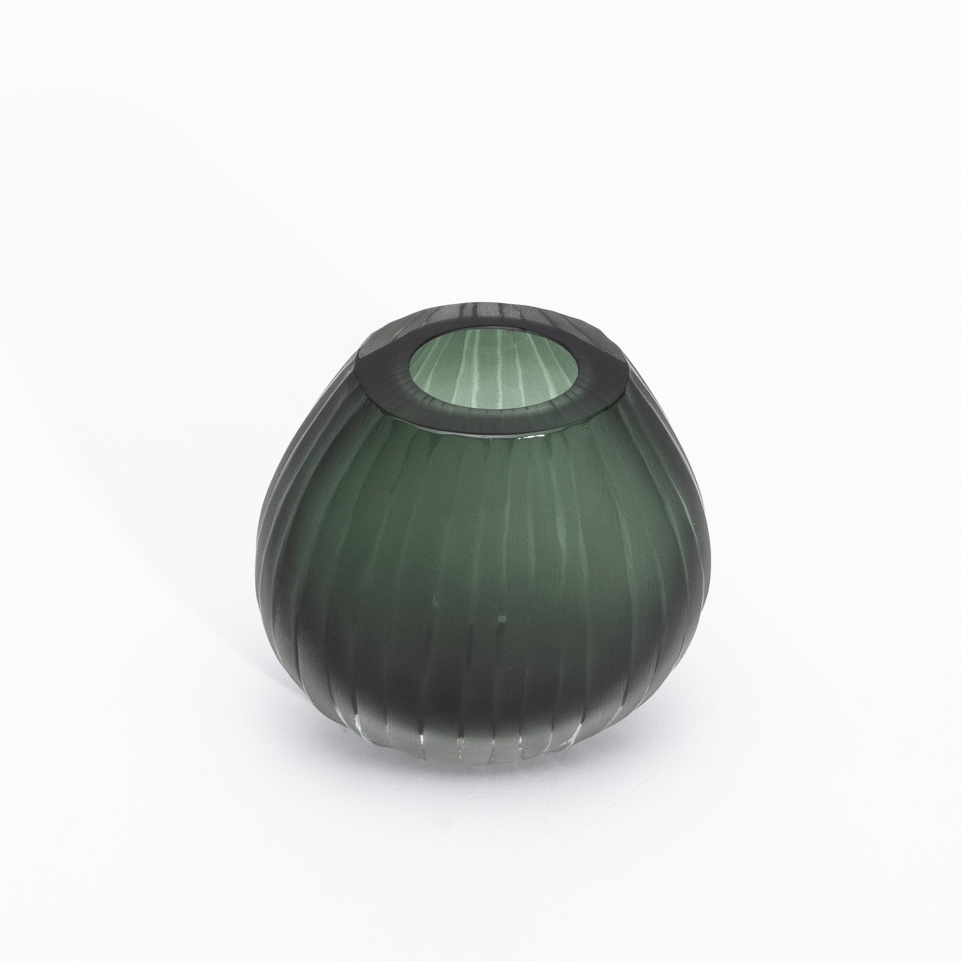 Murano Surpeme Vase in Eucalyptus Green