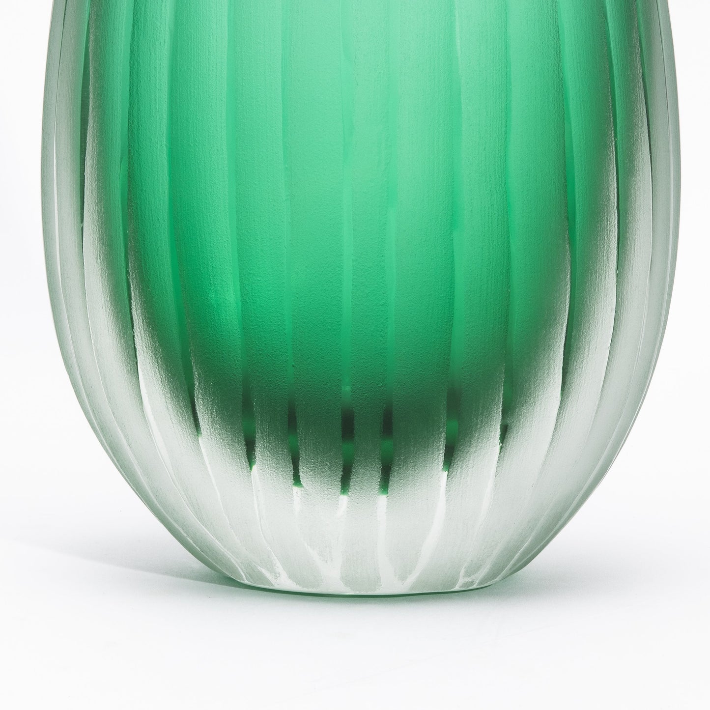 Murano Surpeme Vase in Emerald Green