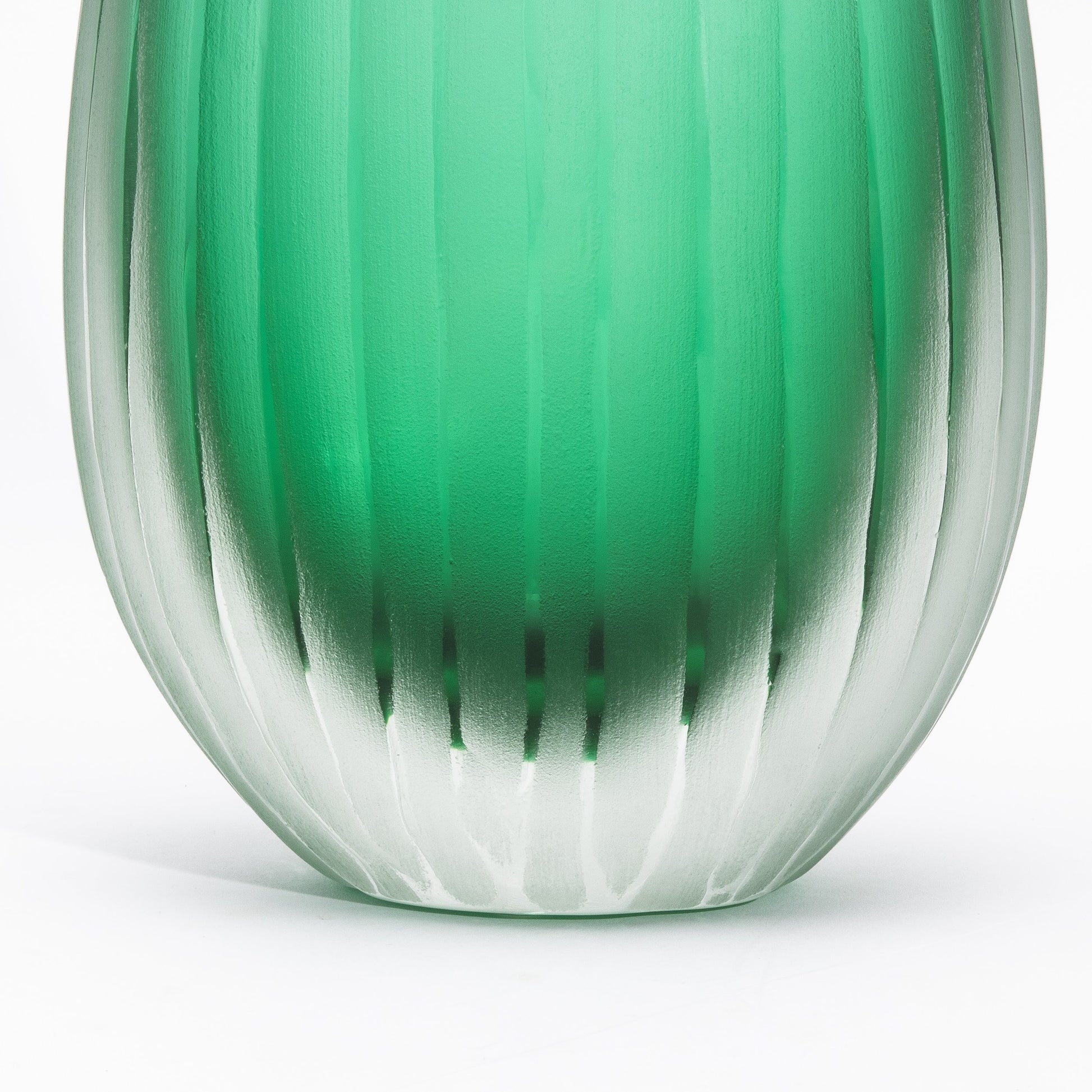 Murano Surpeme Vase in Emerald Green